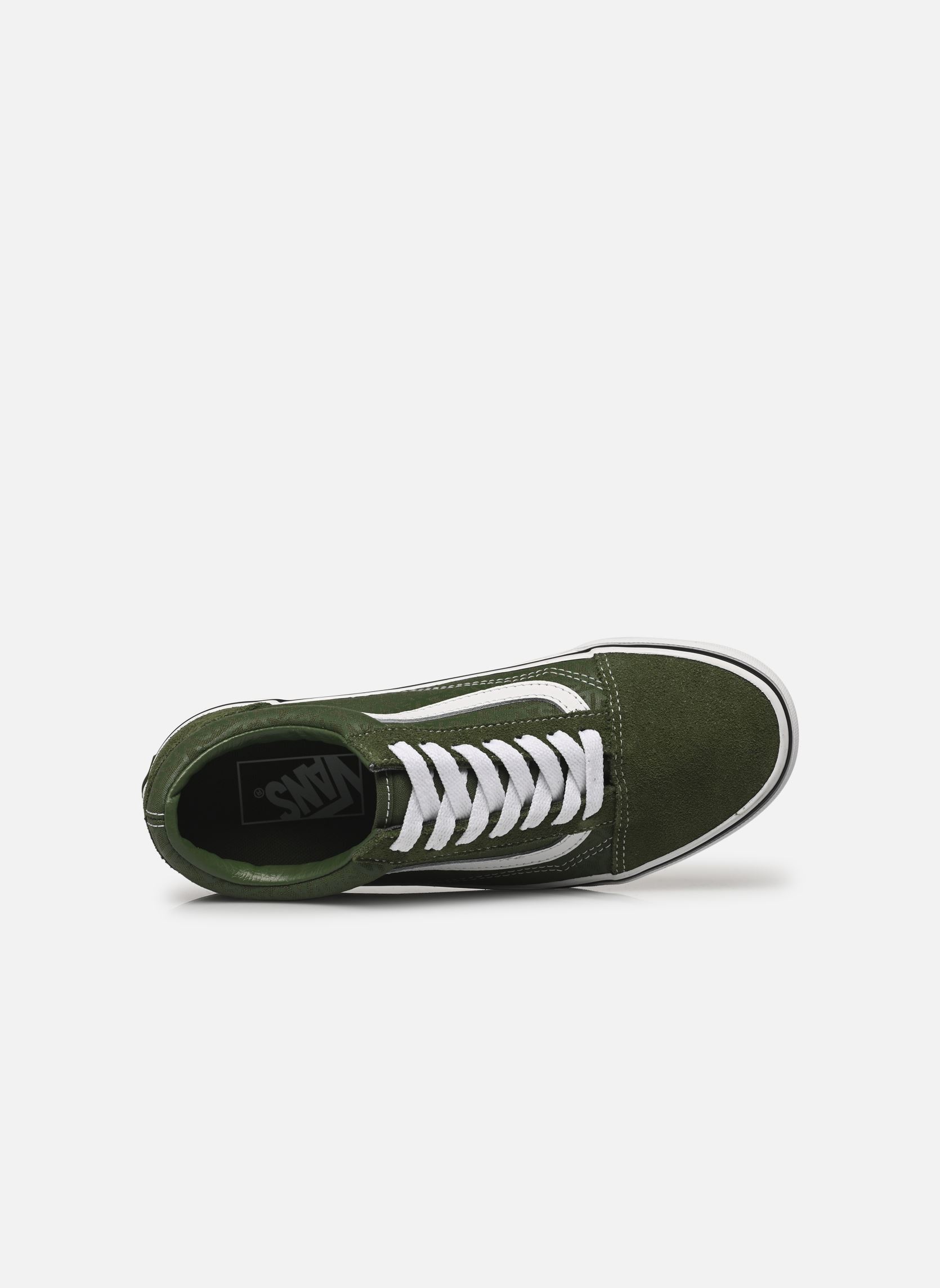 Baskets basses JN Old Skool vert Vans Baskets basses JN Old Skool vert ALPINE GREEN