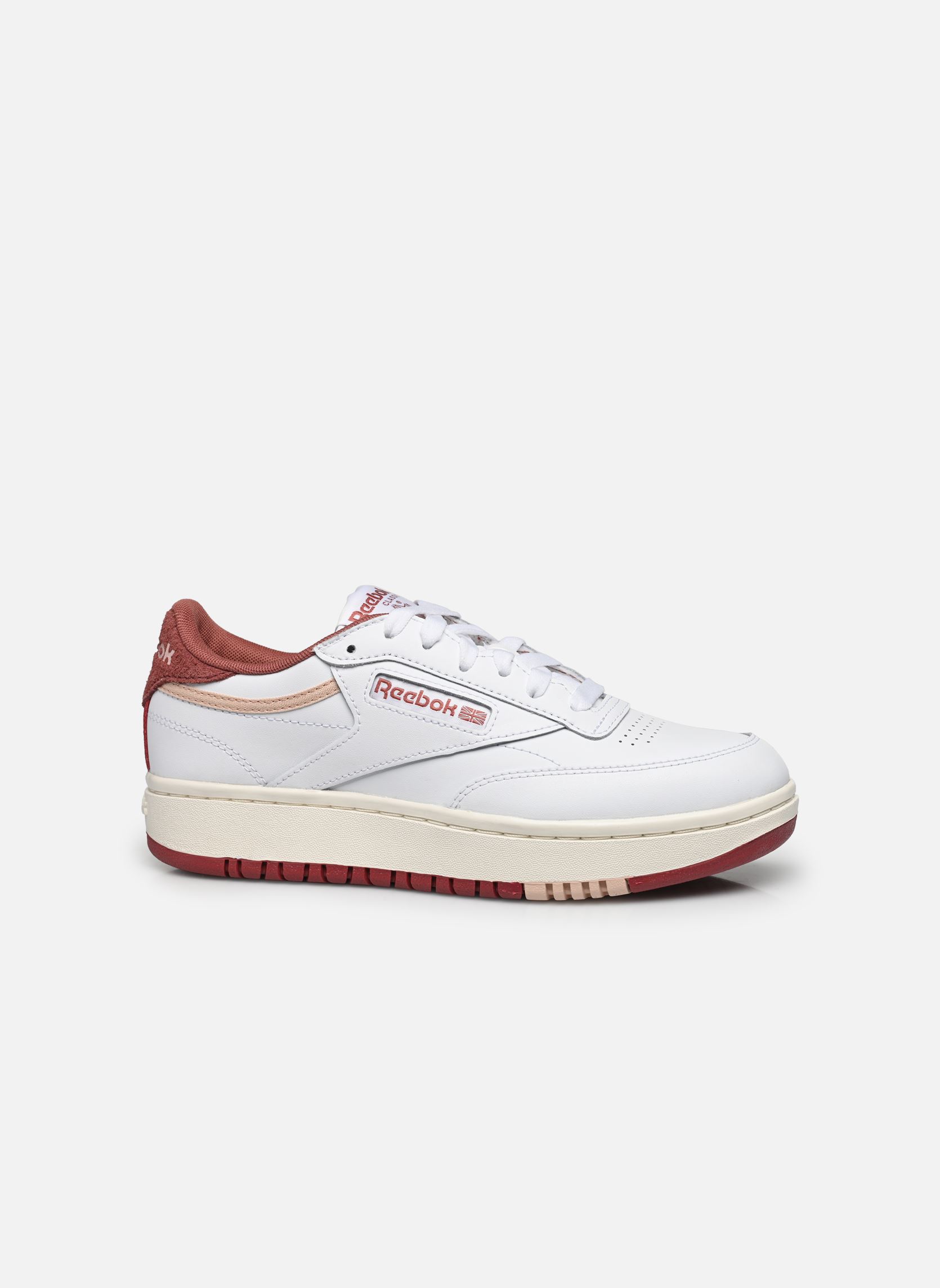 Lage sneakers Club C Double dames wit Reebok Lage sneakers Club C Double dames wit WHITE/WHITE/SEDROS
