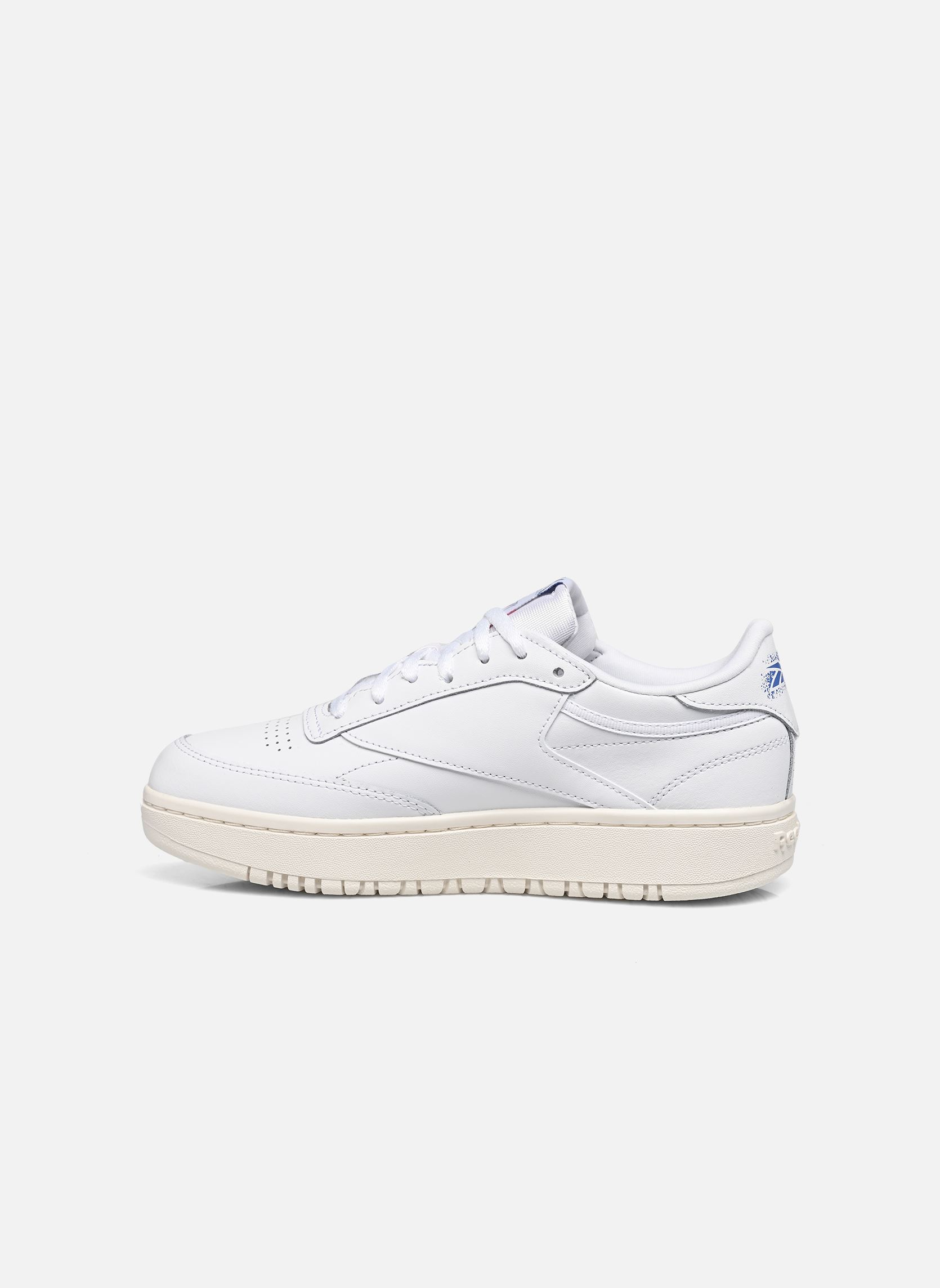 Baskets basses Club C Double femme blanc Reebok Baskets basses Club C Double femme blanc Ftwwht/Chalk/Stepur