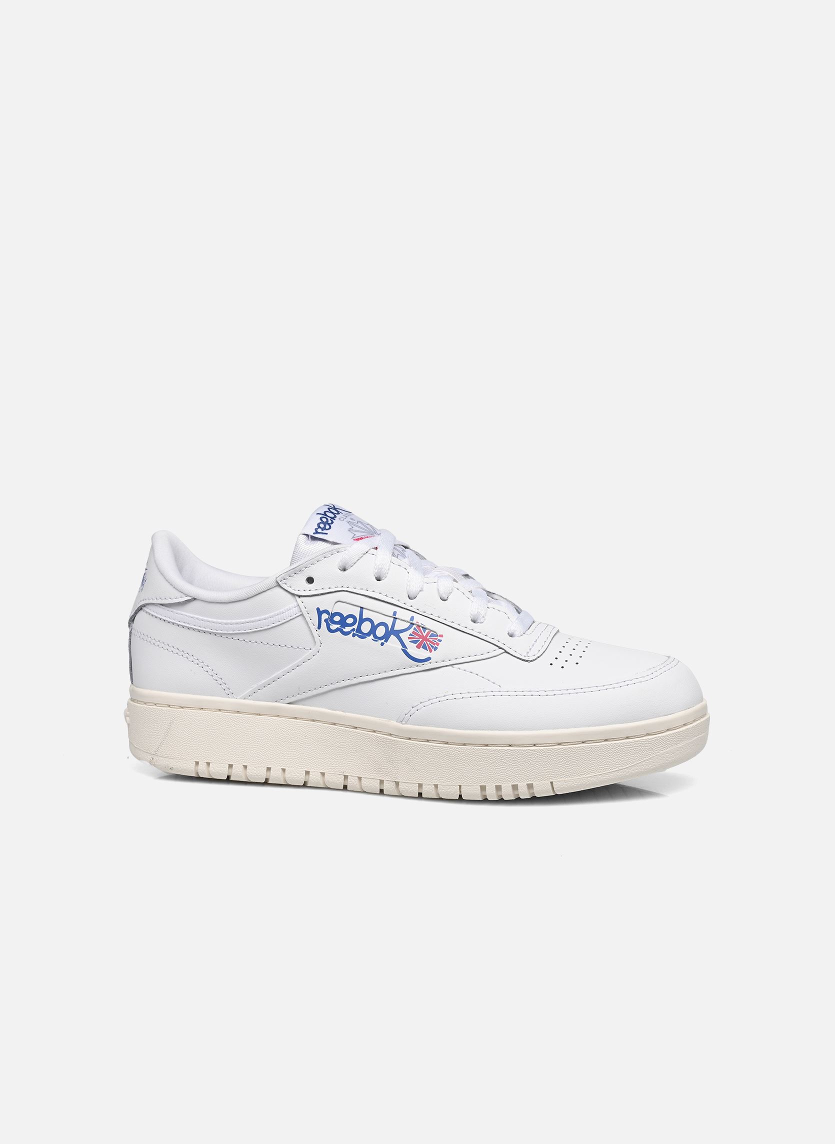 Baskets basses Club C Double femme blanc Reebok Baskets basses Club C Double femme blanc Ftwwht/Chalk/Stepur