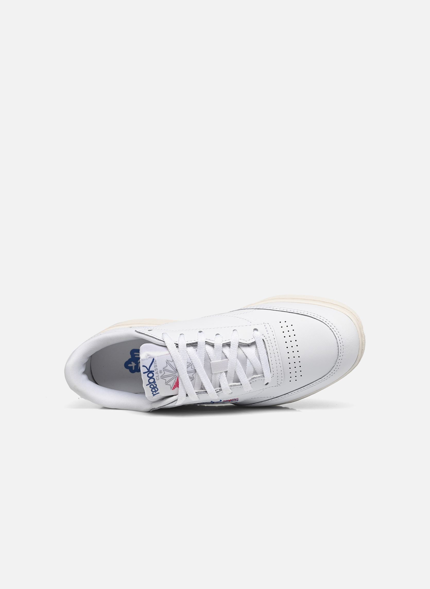 Baskets basses Club C Double femme blanc Reebok Baskets basses Club C Double femme blanc Ftwwht/Chalk/Stepur