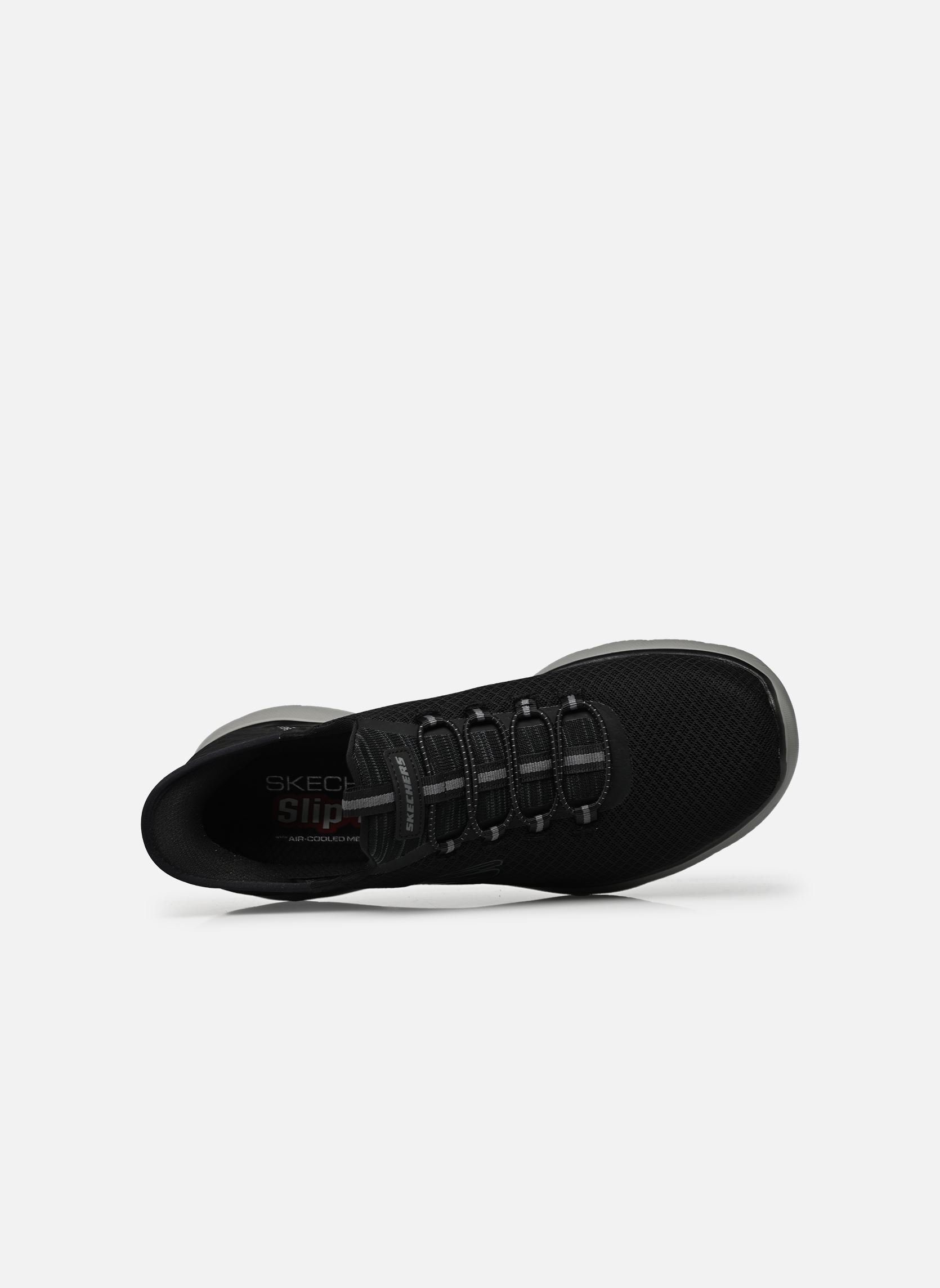 Lage sneakers SUMMITS H - SLIP INS heren zwart Skechers Lage sneakers SUMMITS H - SLIP INS heren zwart BKCC