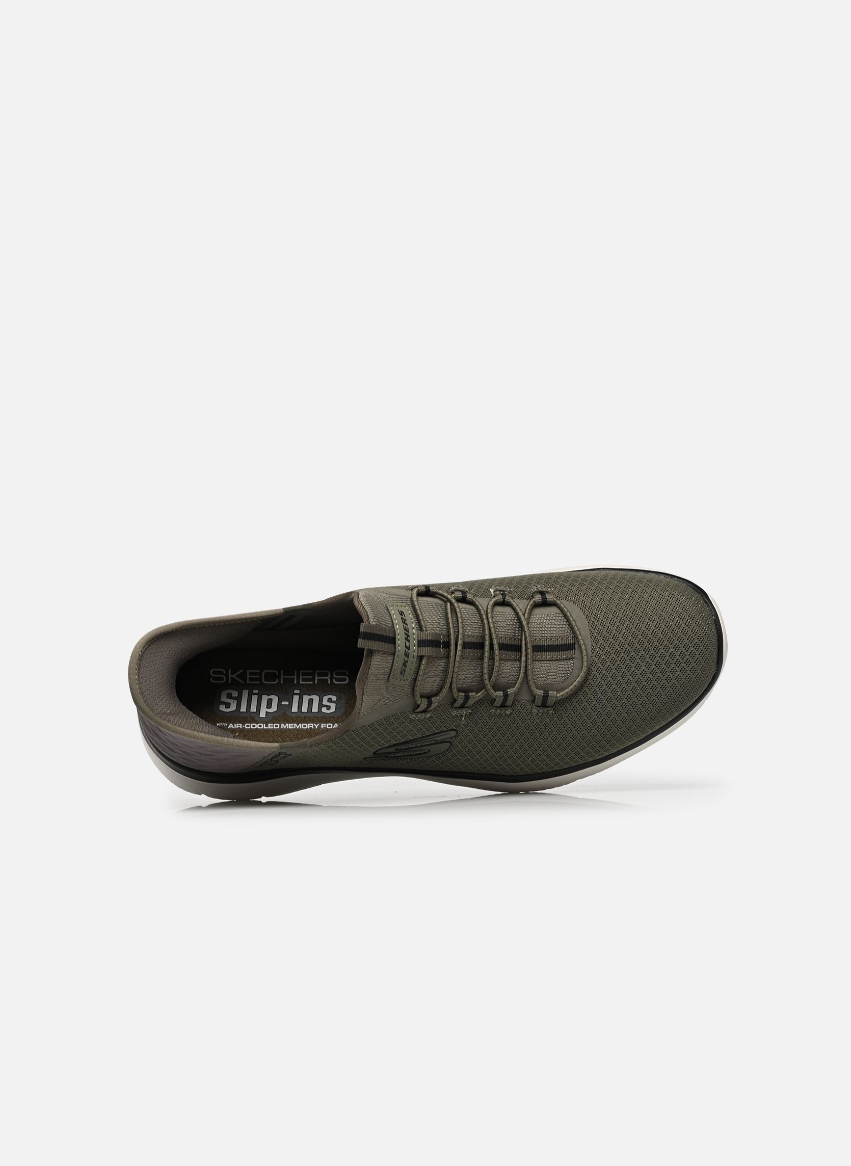 Lage sneakers SUMMITS H - SLIP INS heren groen Skechers Lage sneakers SUMMITS H - SLIP INS heren groen OLBK