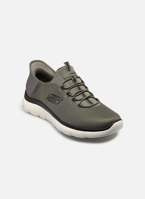 Skechers Lage sneakers SUMMITS H - SLIP INS heren groen