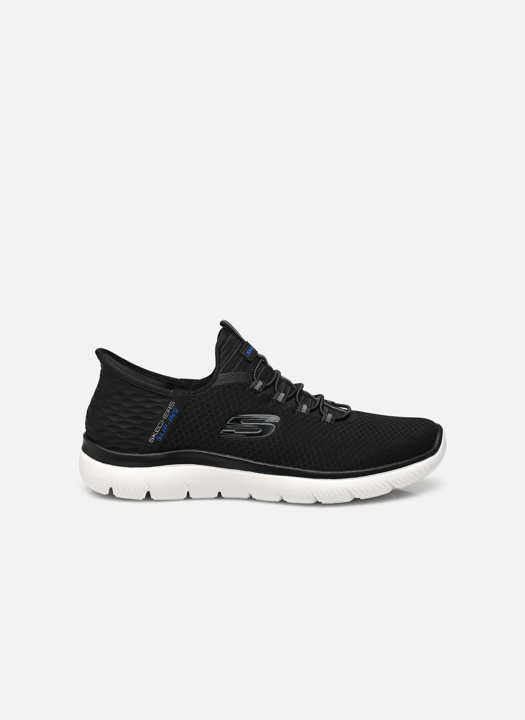 Niedrige Sneaker SUMMITS H - SLIP INS herren schwarz Skechers Niedrige Sneaker SUMMITS H - SLIP INS herren schwarz BLK