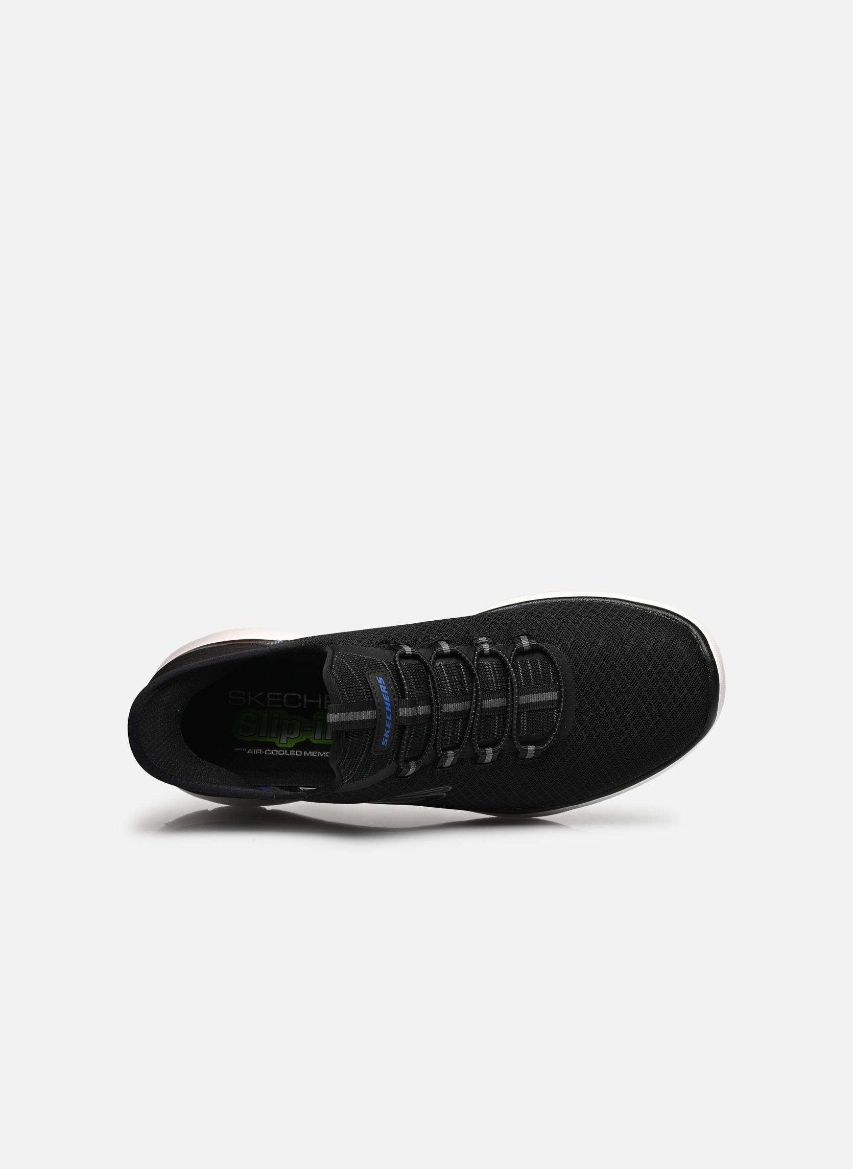 Niedrige Sneaker SUMMITS H - SLIP INS herren schwarz Skechers Niedrige Sneaker SUMMITS H - SLIP INS herren schwarz BLK