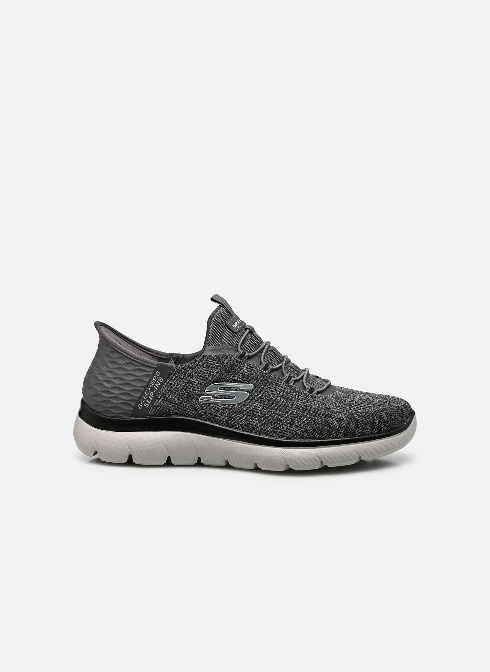 Niedrige Sneaker SUMMITS H - SLIP INS herren grau Skechers Niedrige Sneaker SUMMITS H - SLIP INS herren grau CCBK