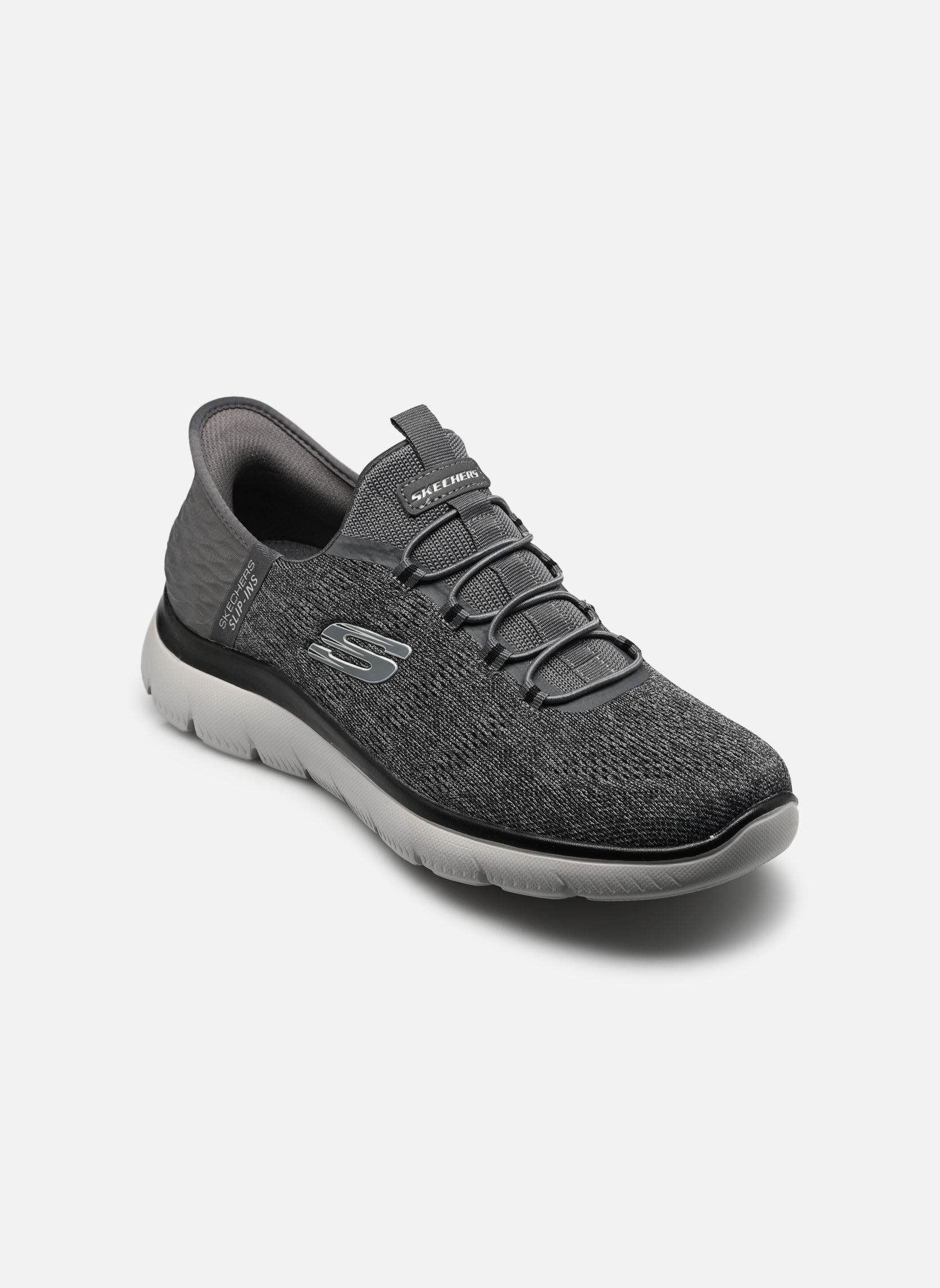 Niedrige Sneaker SUMMITS H - SLIP INS herren grau Skechers Niedrige Sneaker SUMMITS H - SLIP INS herren grau CCBK