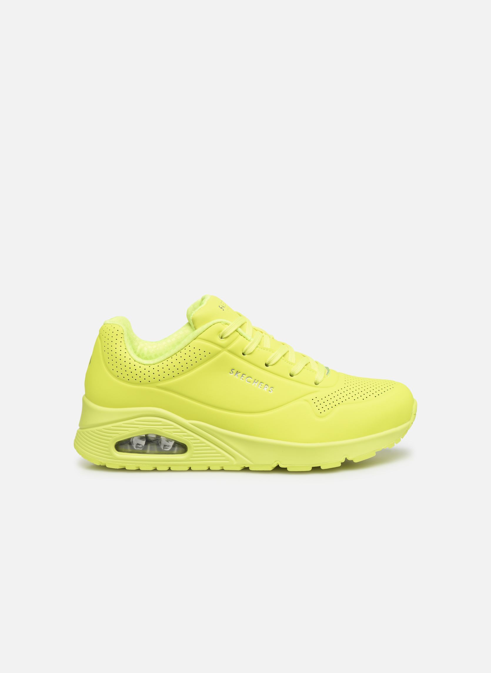Baskets basses Uno - Night Shades femme jaune Skechers Baskets basses Uno - Night Shades femme jaune NYEL
