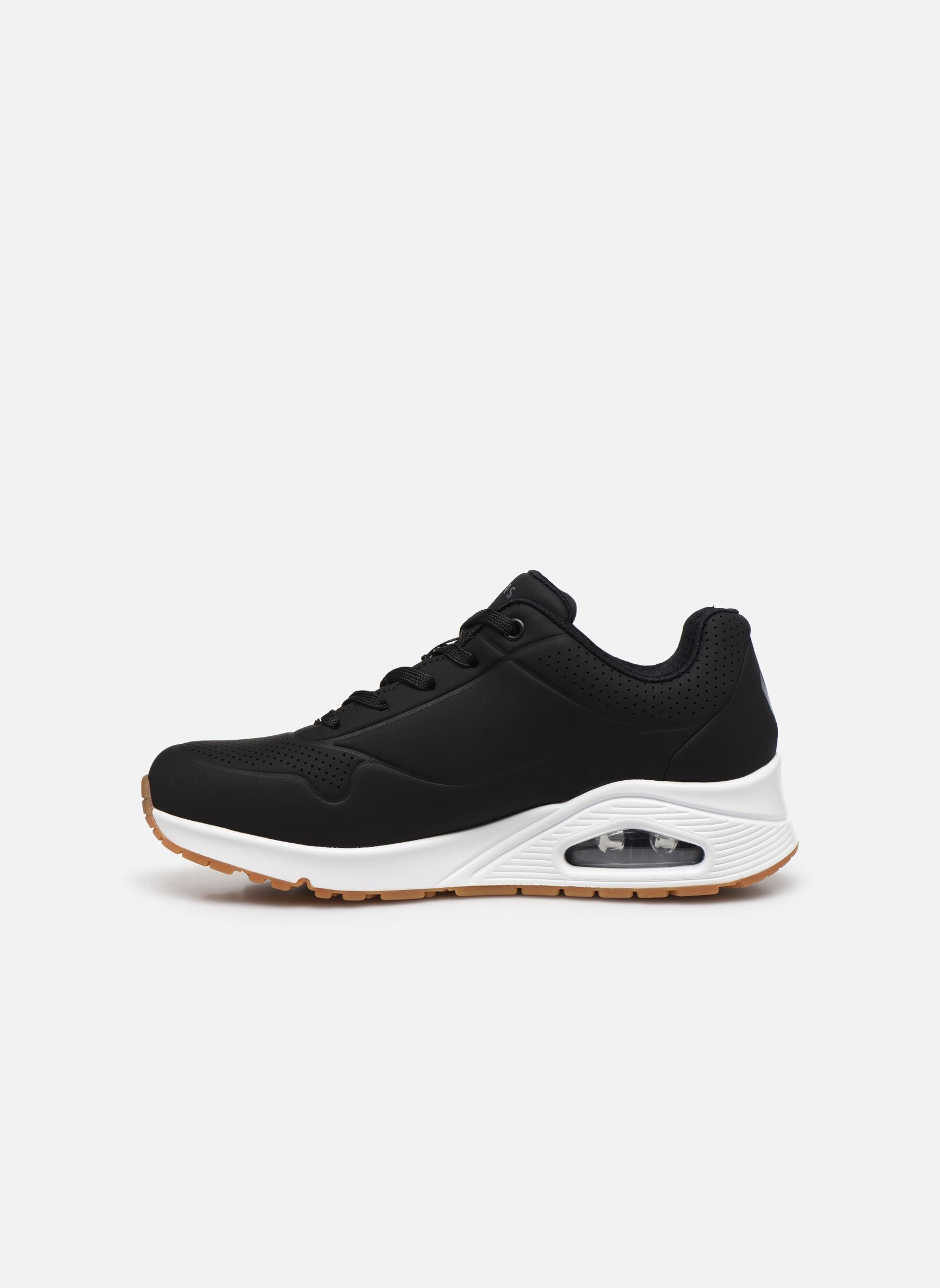 Niedrige Sneaker Uno Stand On Air W damen schwarz Skechers Niedrige Sneaker Uno Stand On Air W damen schwarz BLK