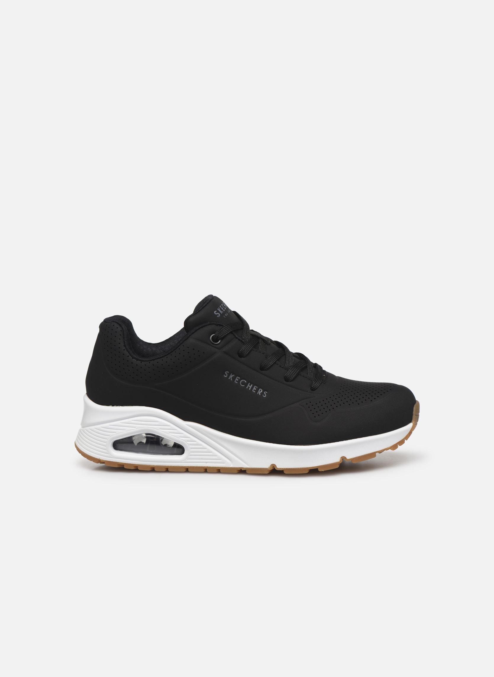 Niedrige Sneaker Uno Stand On Air W damen schwarz Skechers Niedrige Sneaker Uno Stand On Air W damen schwarz BLK