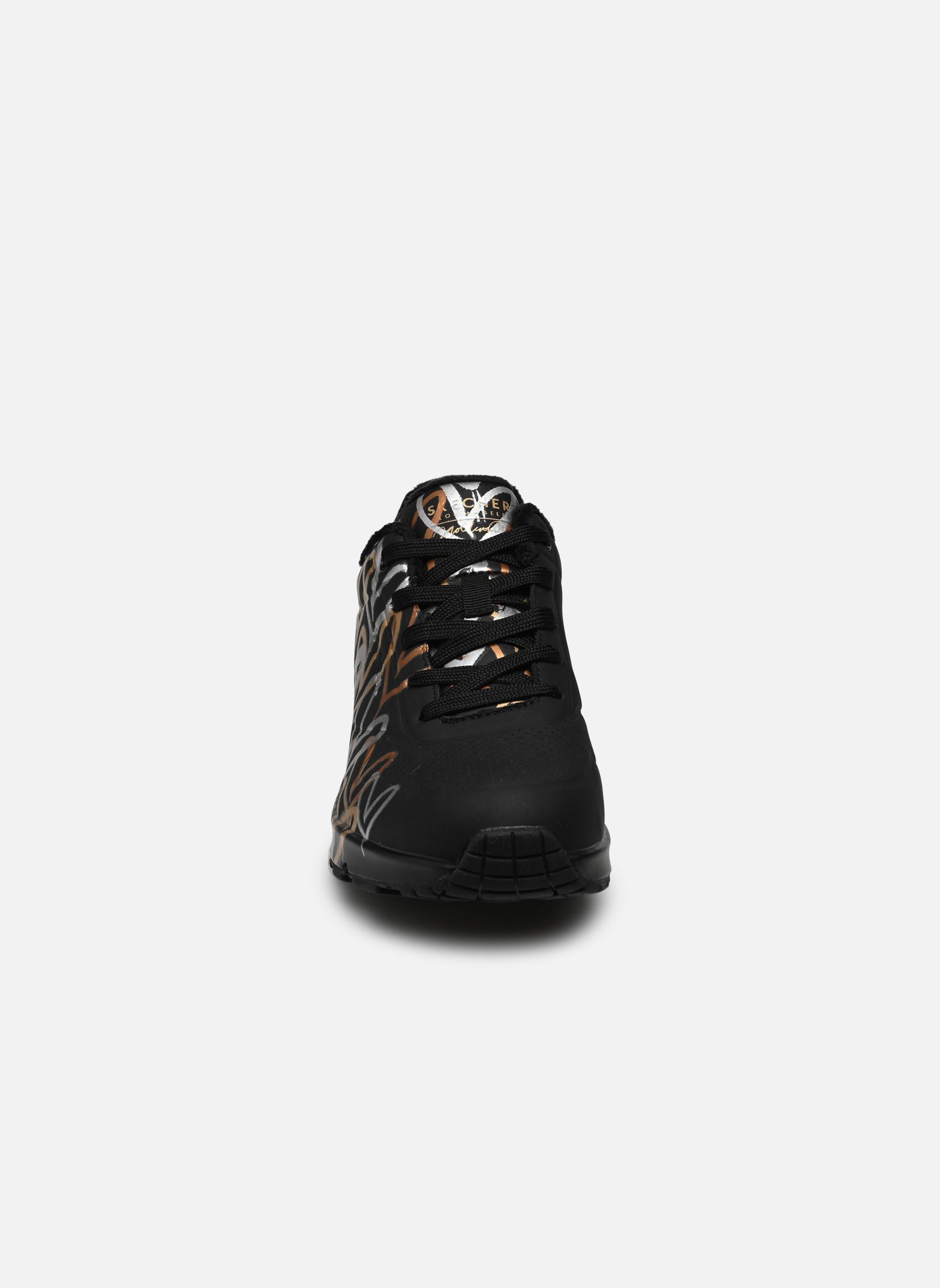 Niedrige Sneaker Uno Stand On Air W damen schwarz Skechers Niedrige Sneaker Uno Stand On Air W damen schwarz BKGD