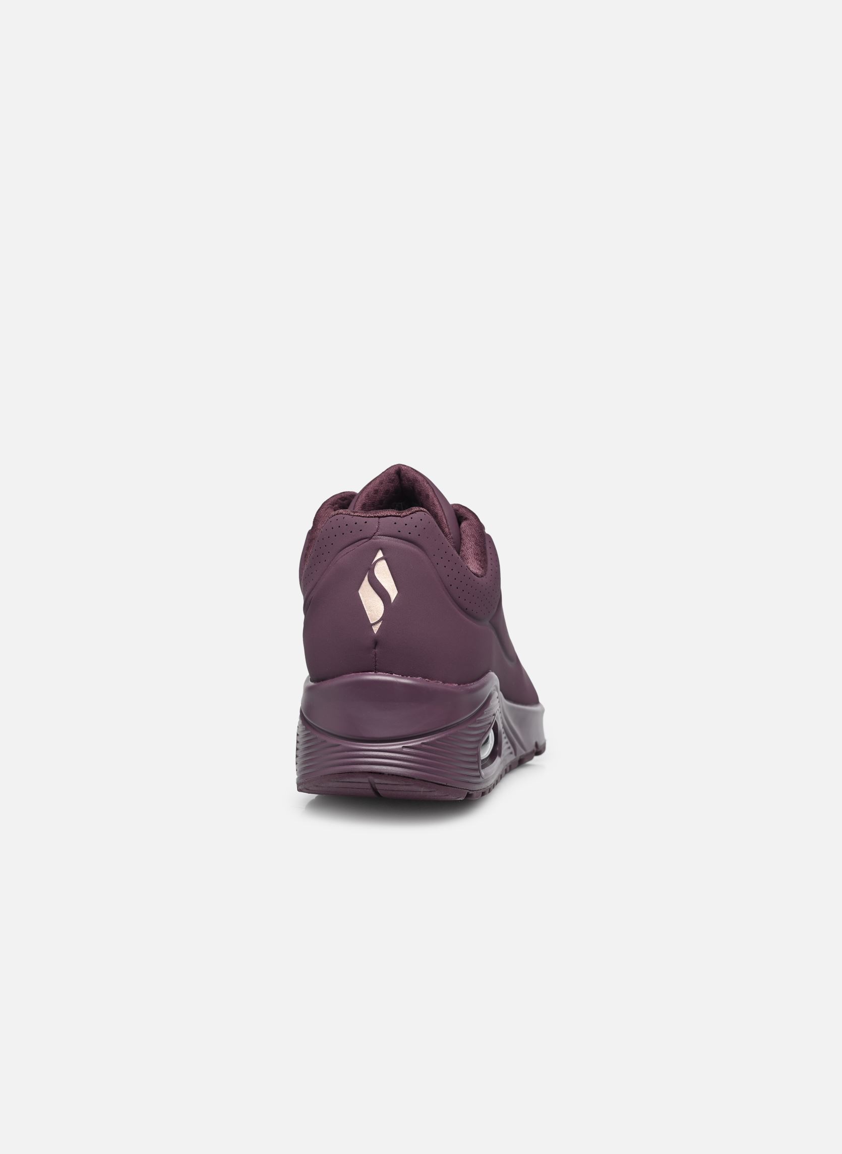 Niedrige Sneaker Uno Stand On Air W damen rot Skechers Niedrige Sneaker Uno Stand On Air W damen rot WINE
