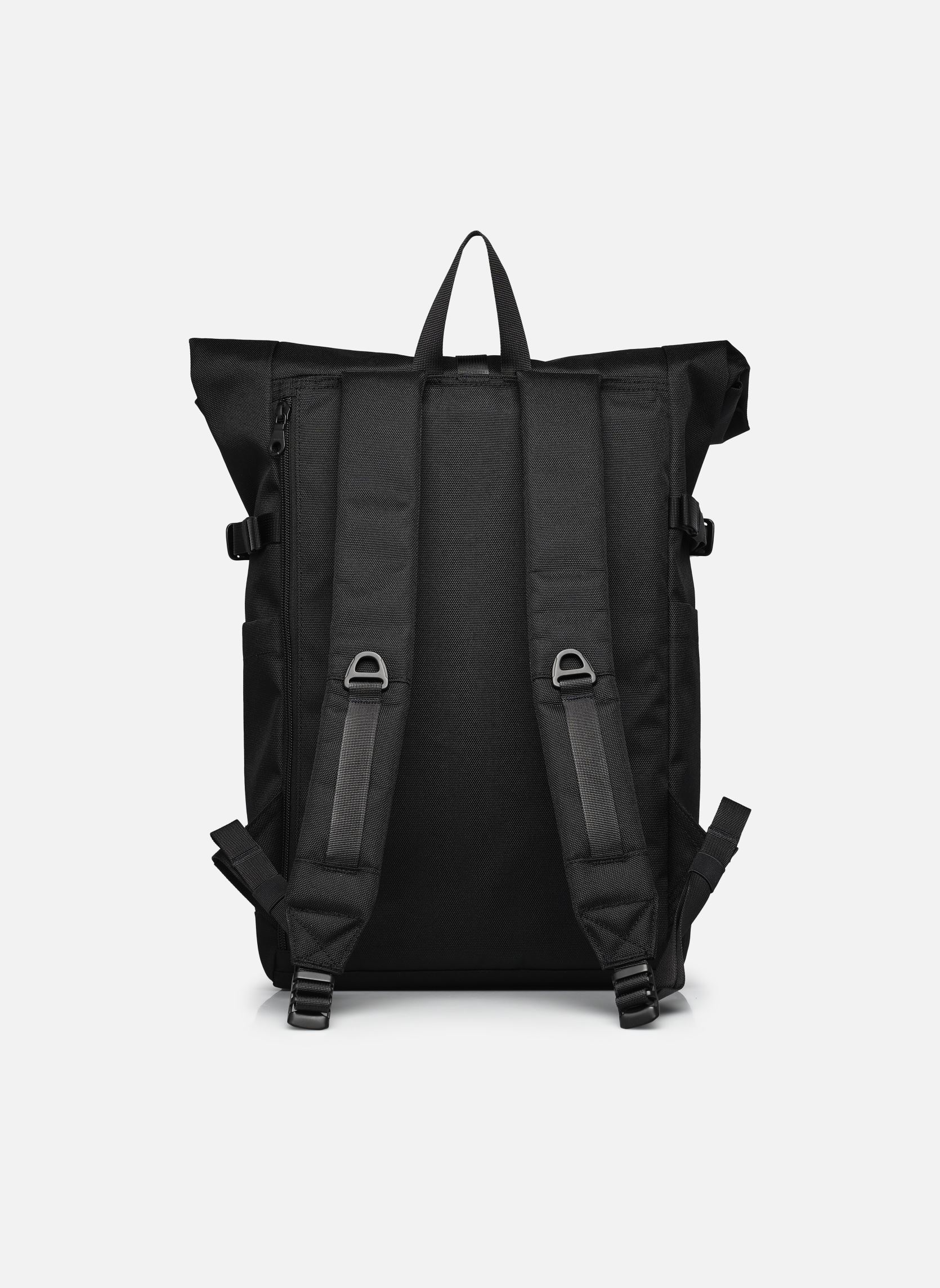 Sacs à dos Icon Rolltop Backpack M noir SANDQVIST Sacs à dos Icon Rolltop Backpack M noir Black/ black with black leathe