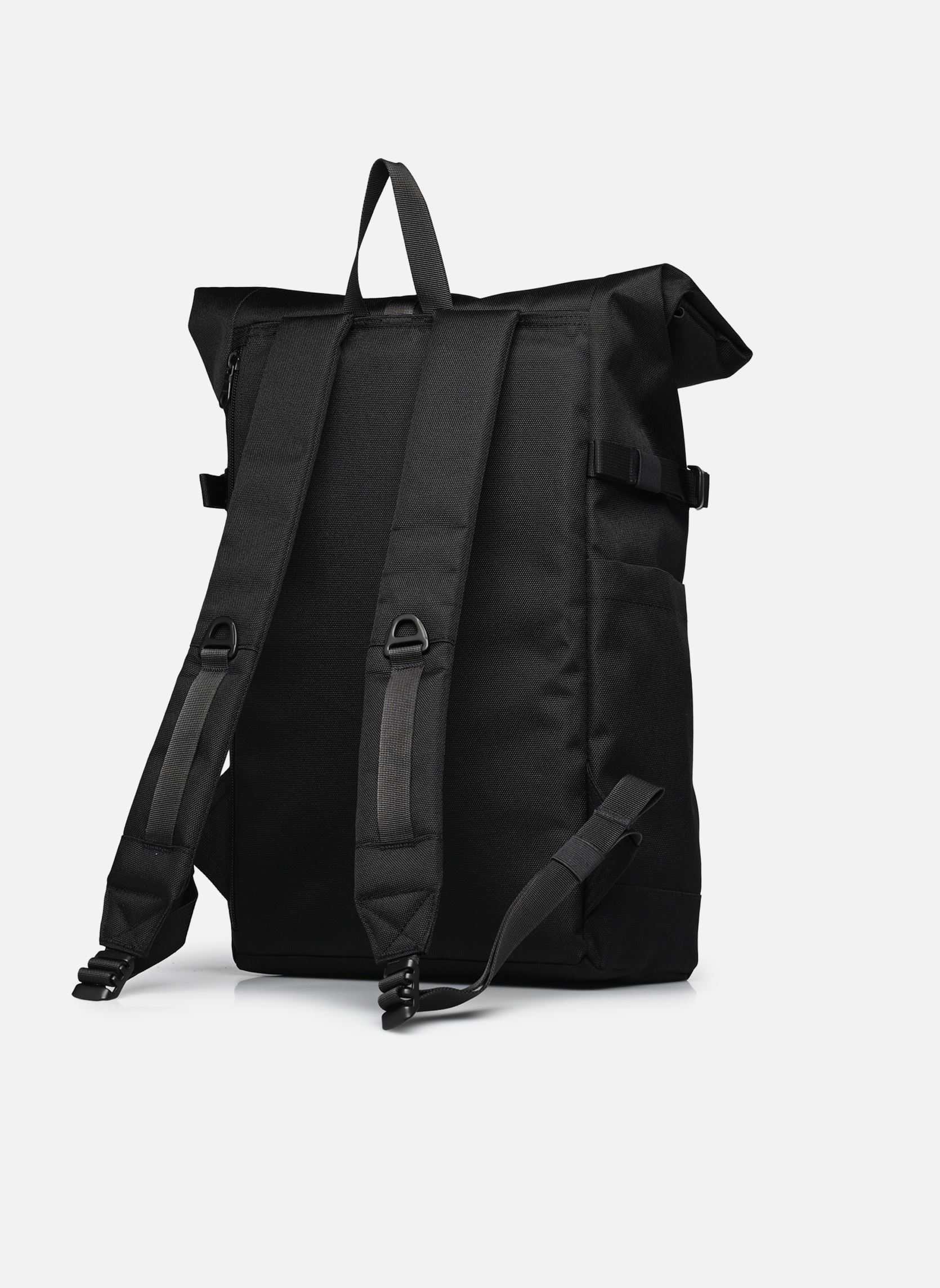 Sacs à dos Icon Rolltop Backpack M noir SANDQVIST Sacs à dos Icon Rolltop Backpack M noir Black/ black with black leathe