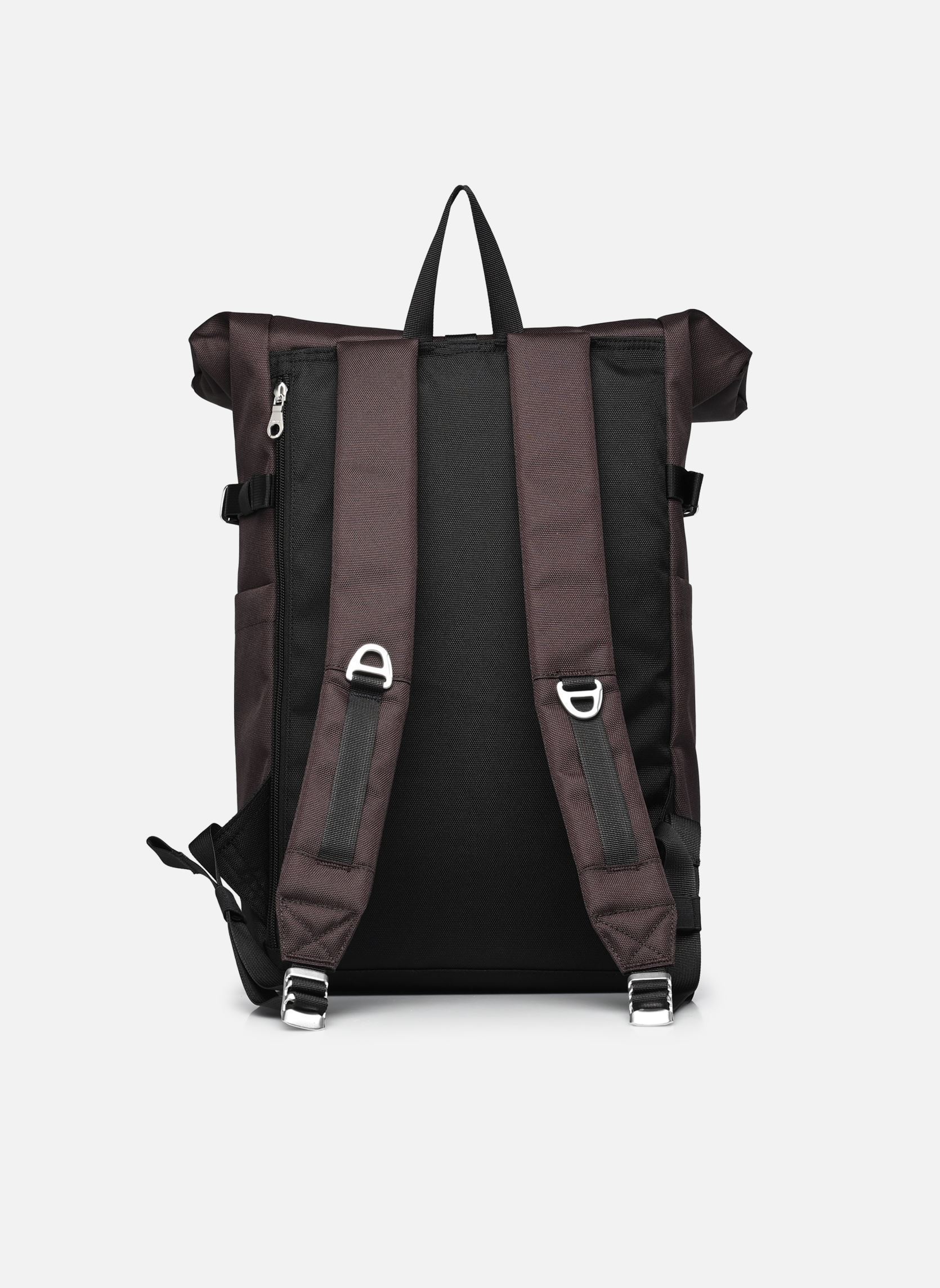 Rugtassen Icon Rolltop Backpack M bruin SANDQVIST Rugtassen Icon Rolltop Backpack M bruin Brown with natural leather