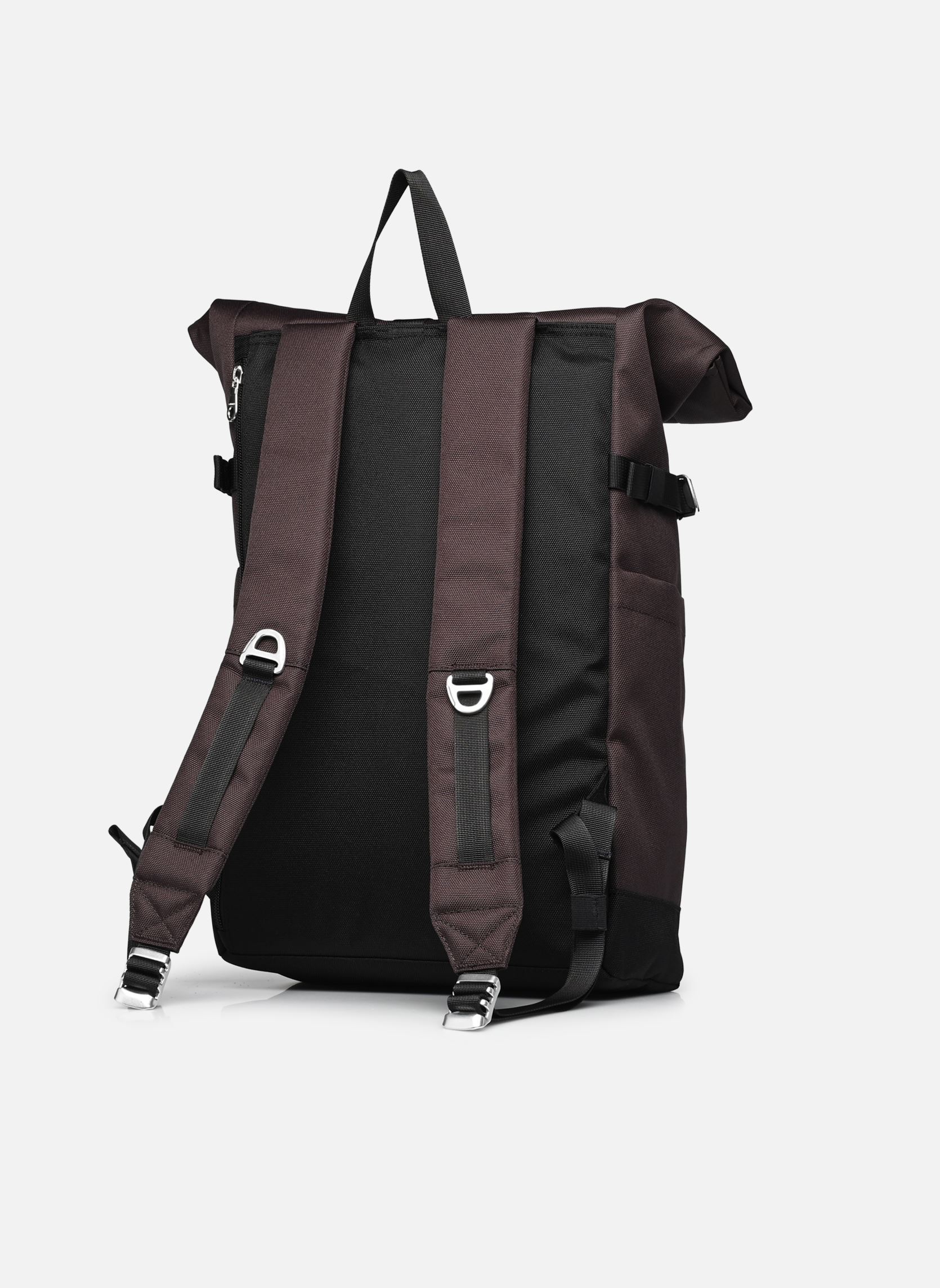 Rugtassen Icon Rolltop Backpack M bruin SANDQVIST Rugtassen Icon Rolltop Backpack M bruin Brown with natural leather