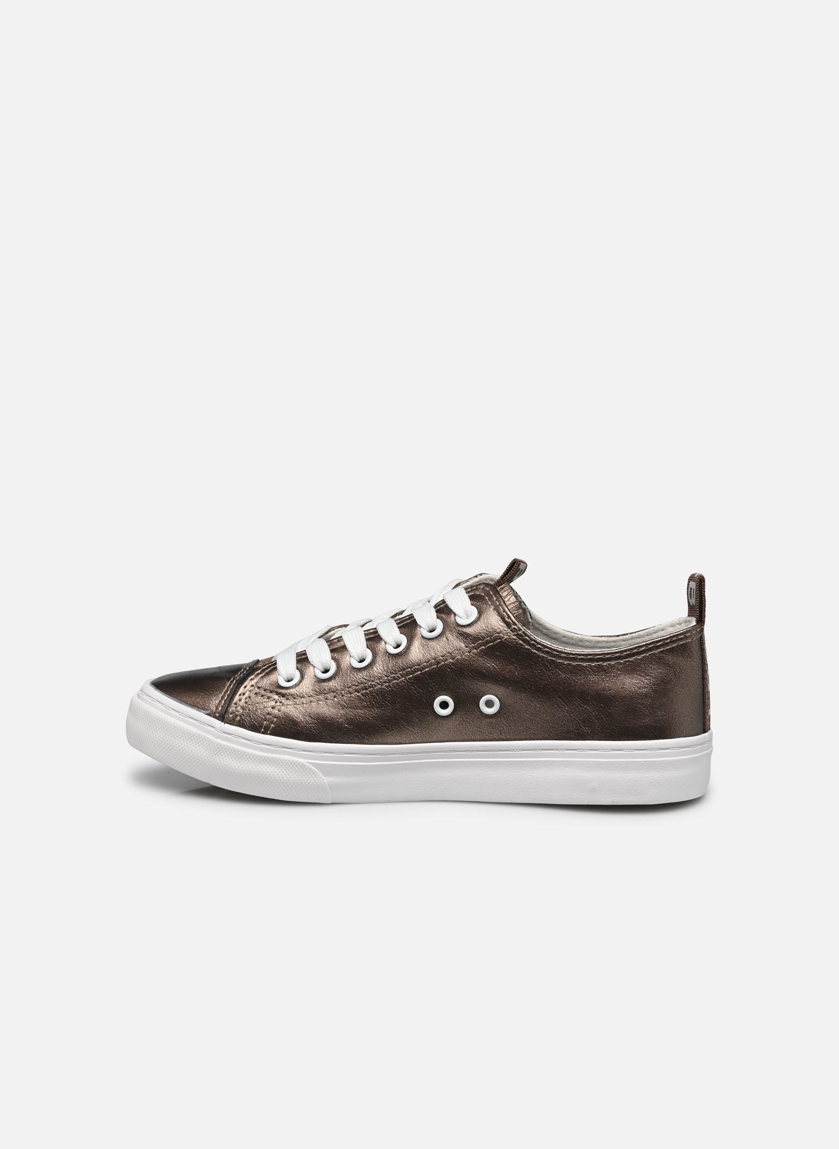 Baskets basses KELLY femme or et bronze LPB -LES PETITES BOMBES Baskets basses KELLY femme or et bronze Bronze Metal