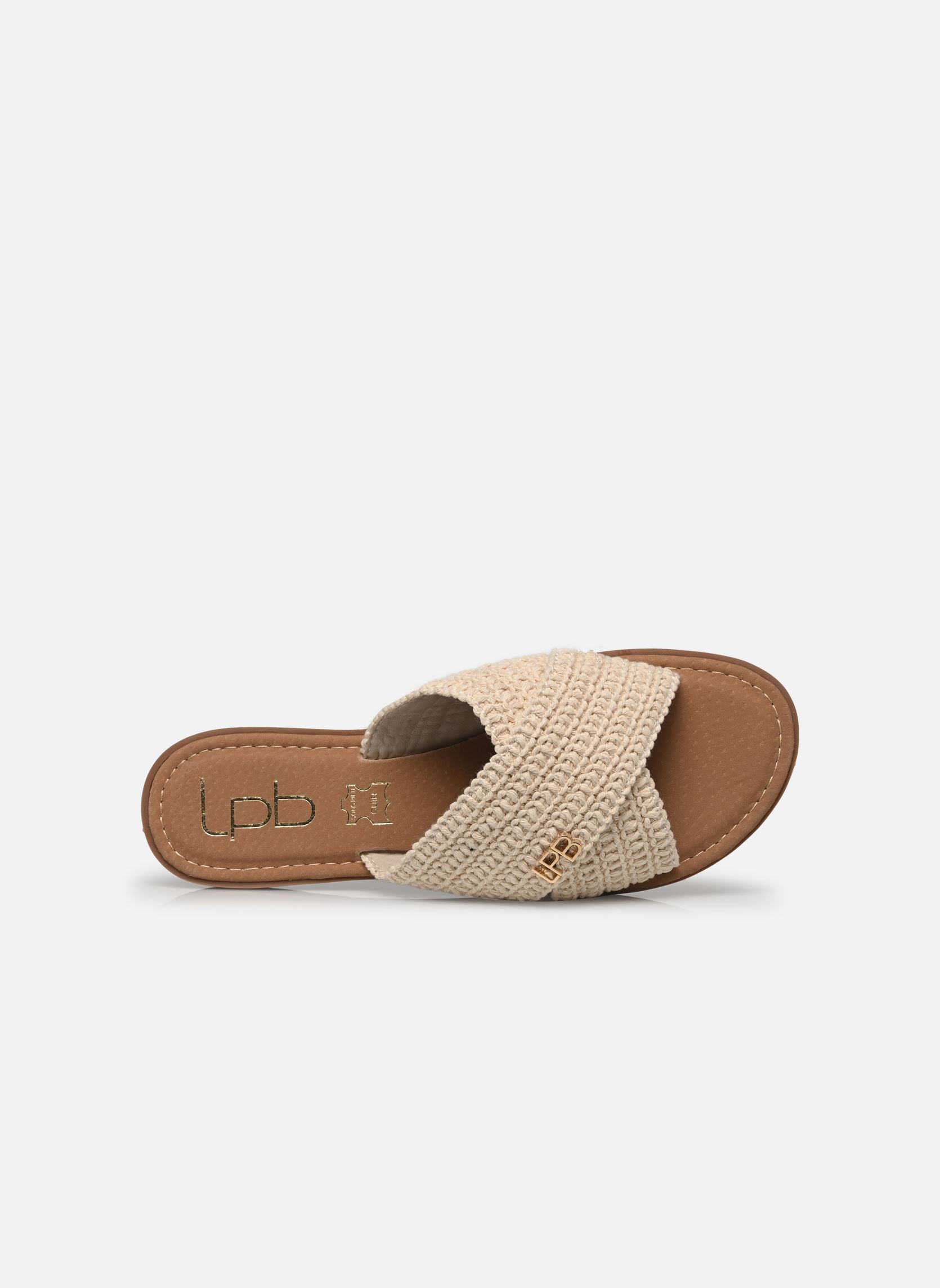 Pantoletten LARA damen beige LPB -LES PETITES BOMBES Pantoletten LARA damen beige Ecru