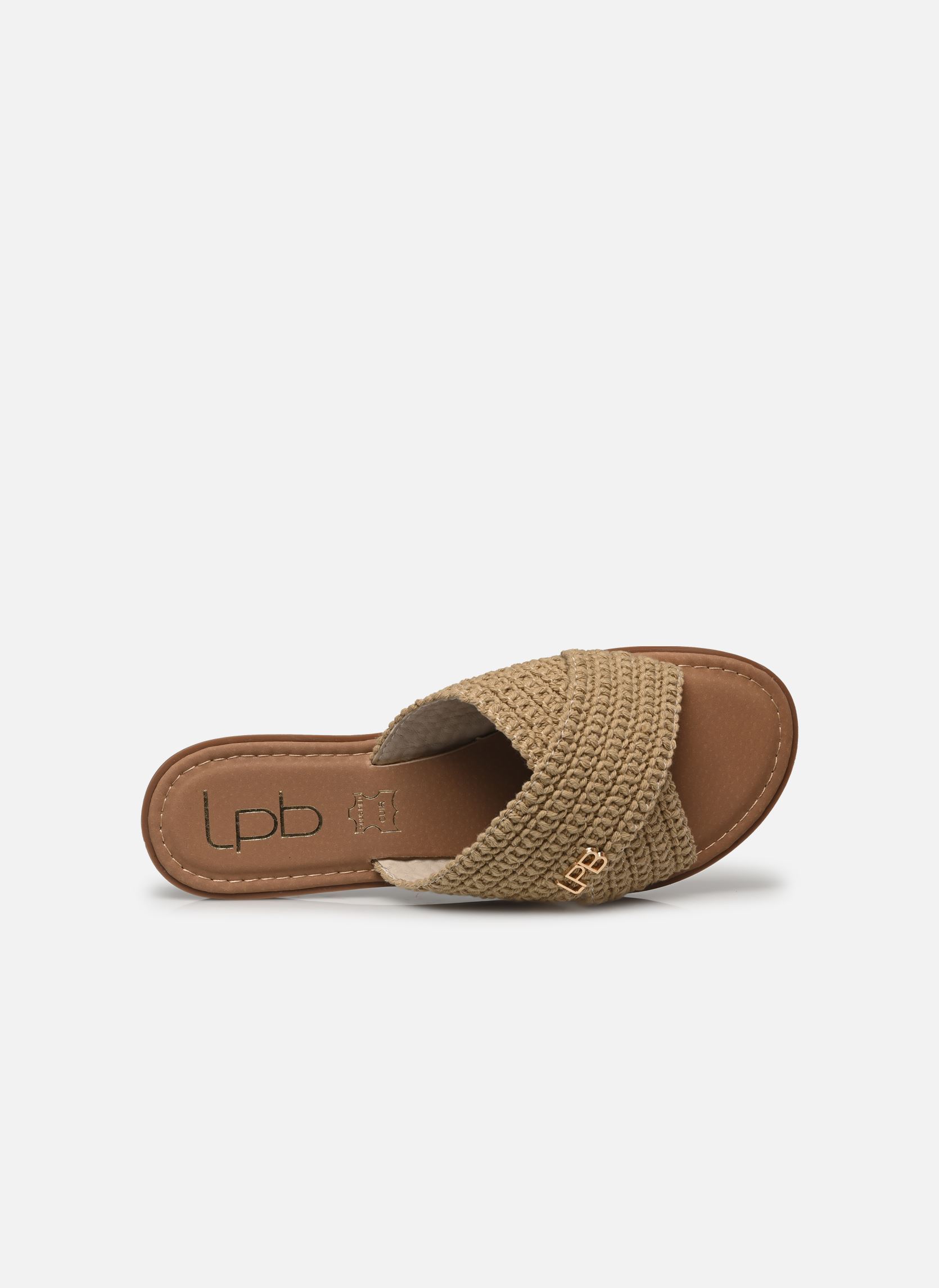Pantoletten LARA damen braun LPB -LES PETITES BOMBES Pantoletten LARA damen braun Camel