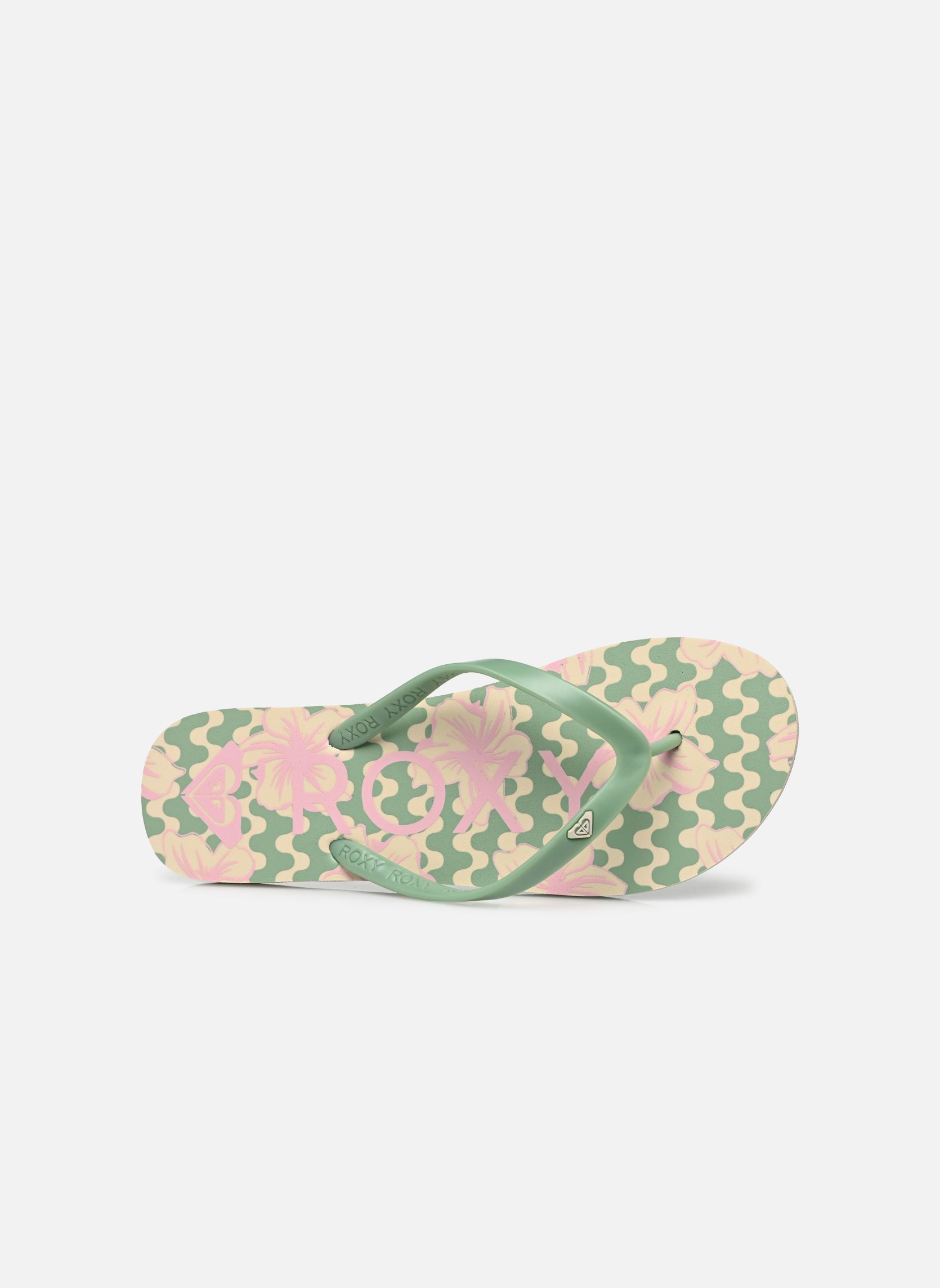 Chanclas Tahiti VII mujer multicolor Roxy Chanclas Tahiti VII mujer multicolor green/pink
