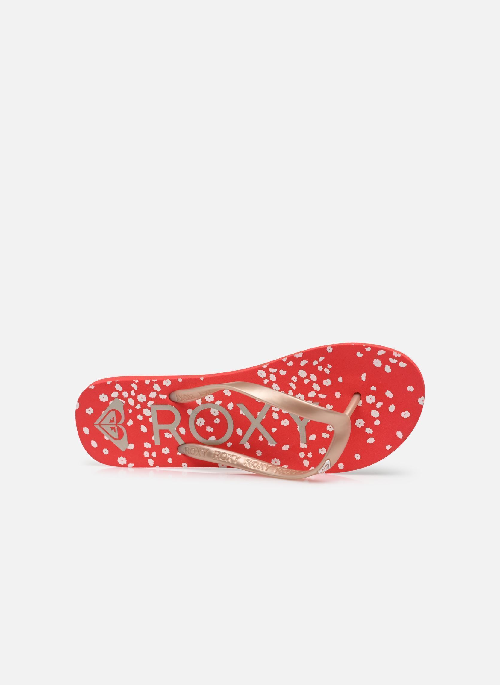 Flip-Flops Tahiti VII damen rot Roxy Flip-Flops Tahiti VII damen rot Red/gold