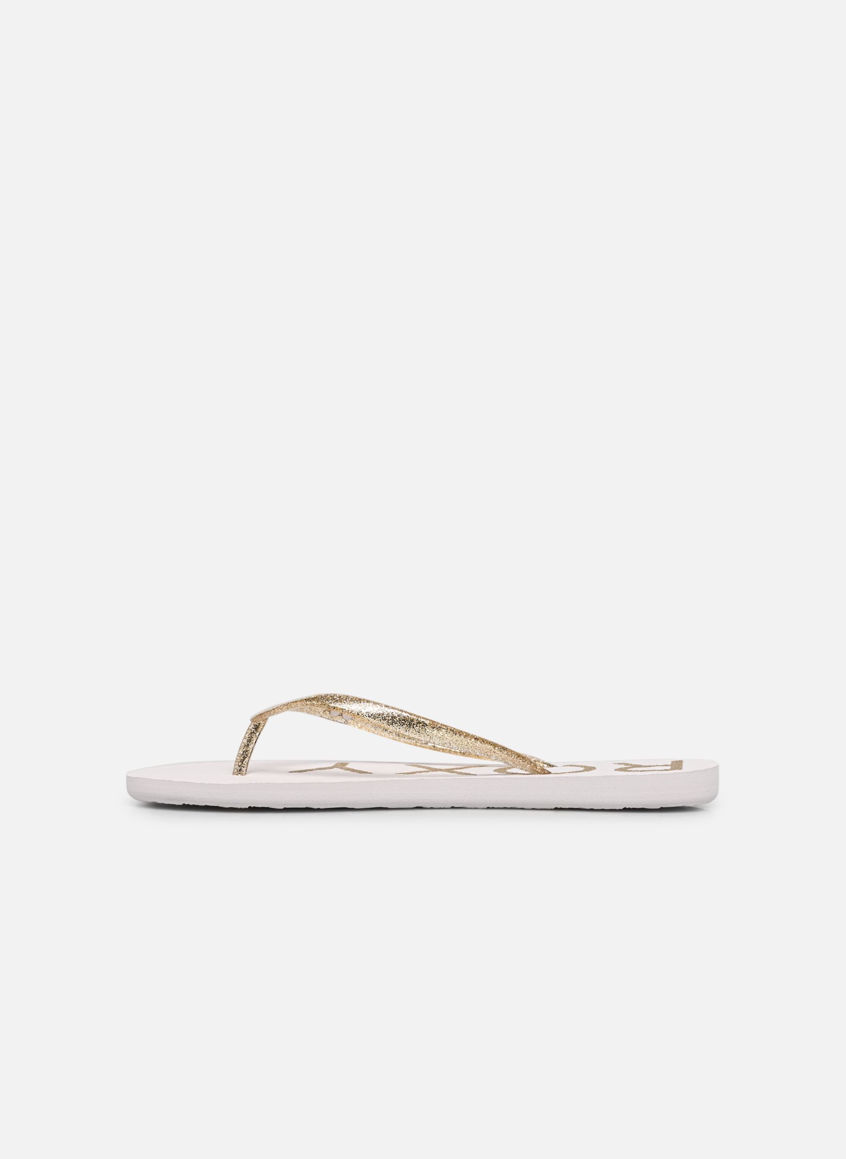 Slippers Viva Sparkle dames wit Roxy Slippers Viva Sparkle dames wit WHITE/CHAMPAGNE