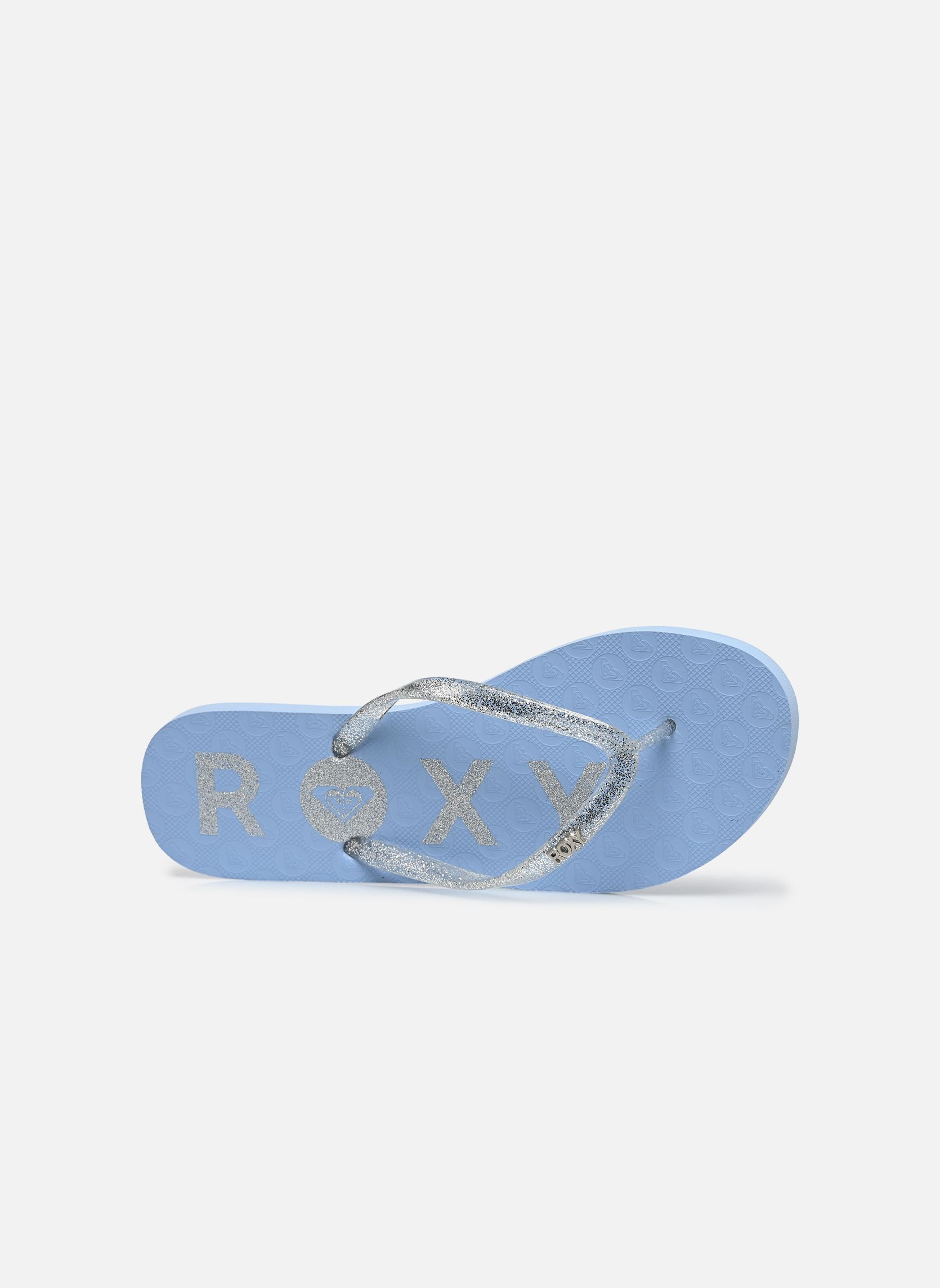 Slippers Viva Sparkle dames blauw Roxy Slippers Viva Sparkle dames blauw BLUE JAY/SILVER
