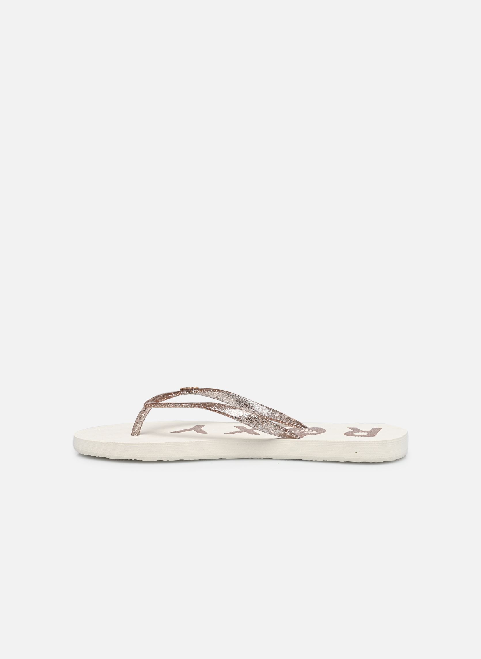 Slippers Viva Sparkle dames wit Roxy Slippers Viva Sparkle dames wit Coconut Milk