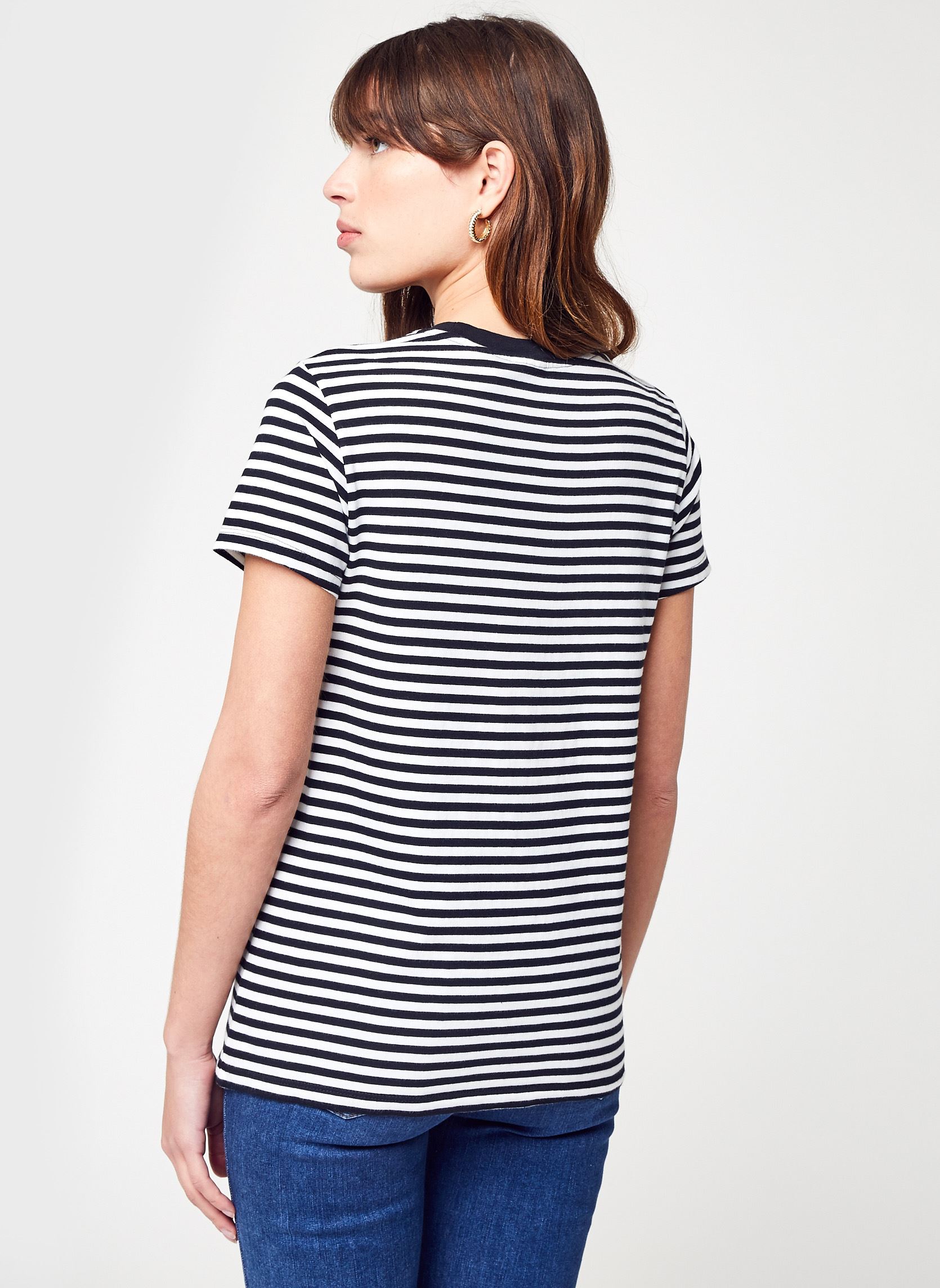 Tee-shirts Perfect Tee femme noir Levi's Tee-shirts Perfect Tee femme noir RAITA STRIPE CAVIAR