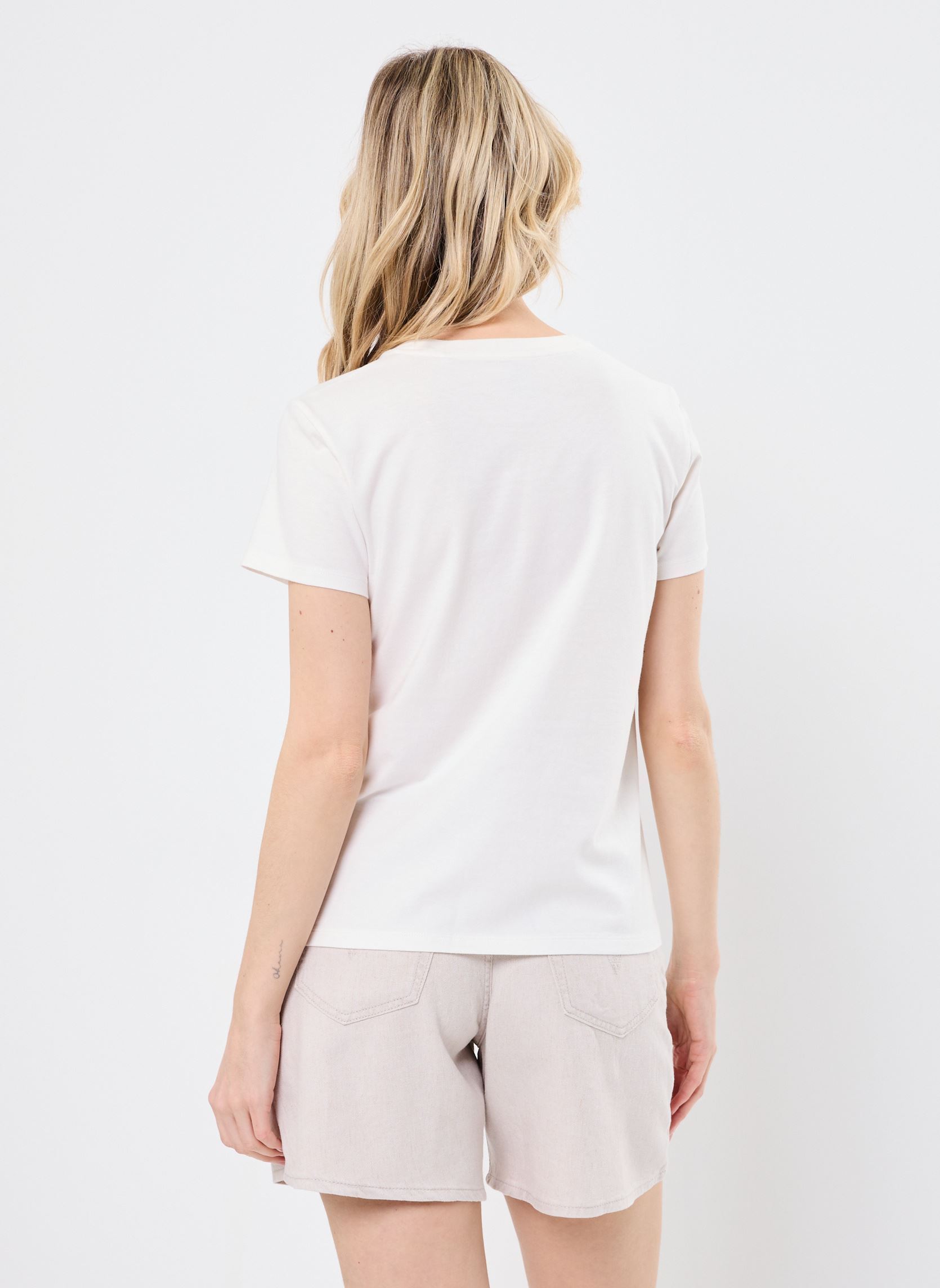 Tee-shirts The Perfect Tee femme blanc Levi's Tee-shirts The Perfect Tee femme blanc EAGLE SUGAR SWIZZLE