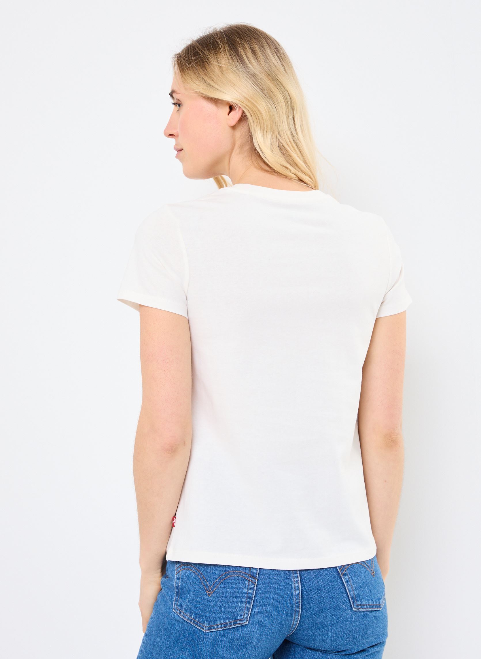 Tee-shirts The Perfect Tee femme blanc Levi's Tee-shirts The Perfect Tee femme blanc LEVI'S COPPER RIVETED ROCK POS