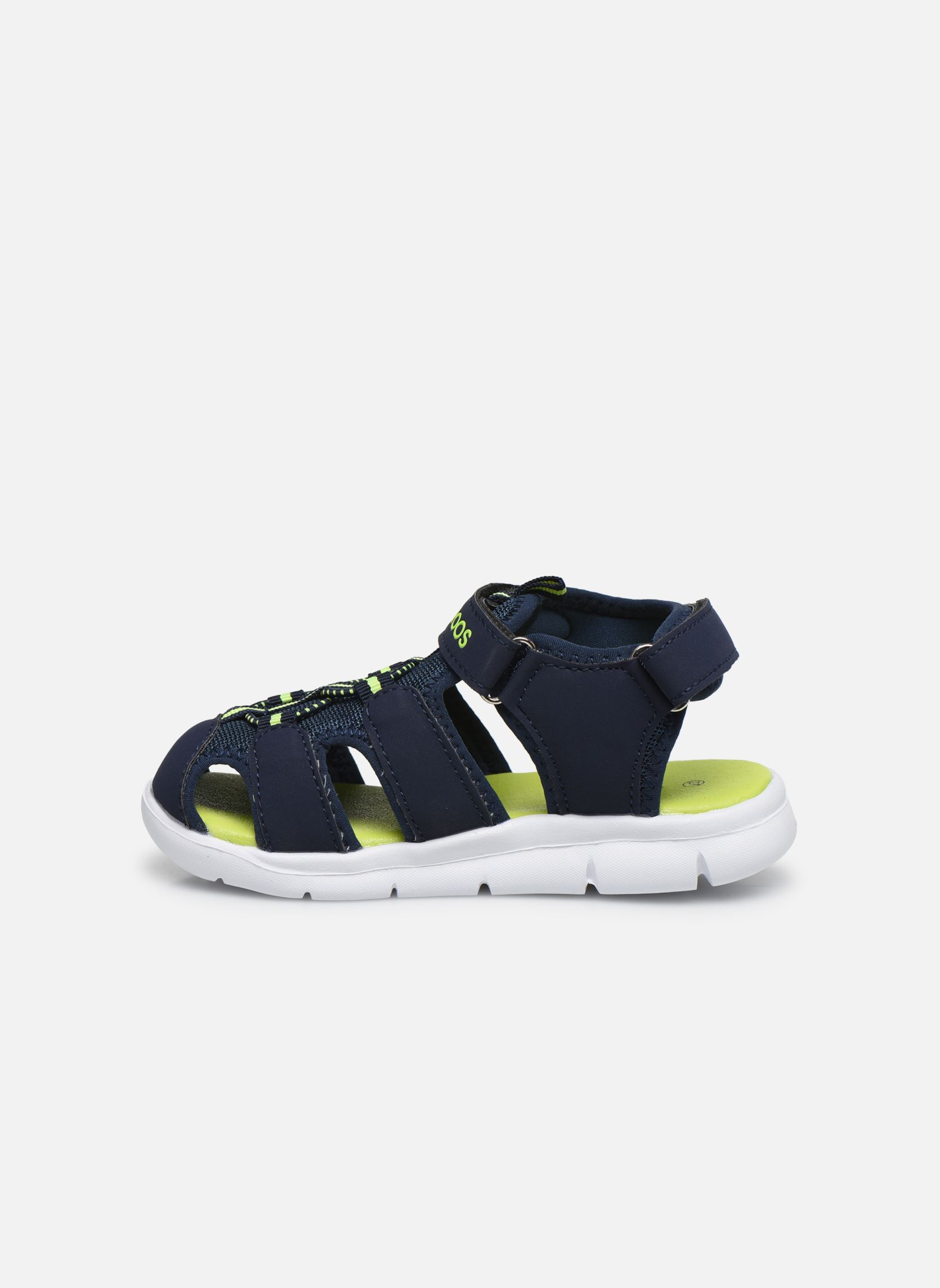 Sandales K-Mini garçon bleu Kangaroos Sandales K-Mini garçon bleu DARK NAVY/LIME