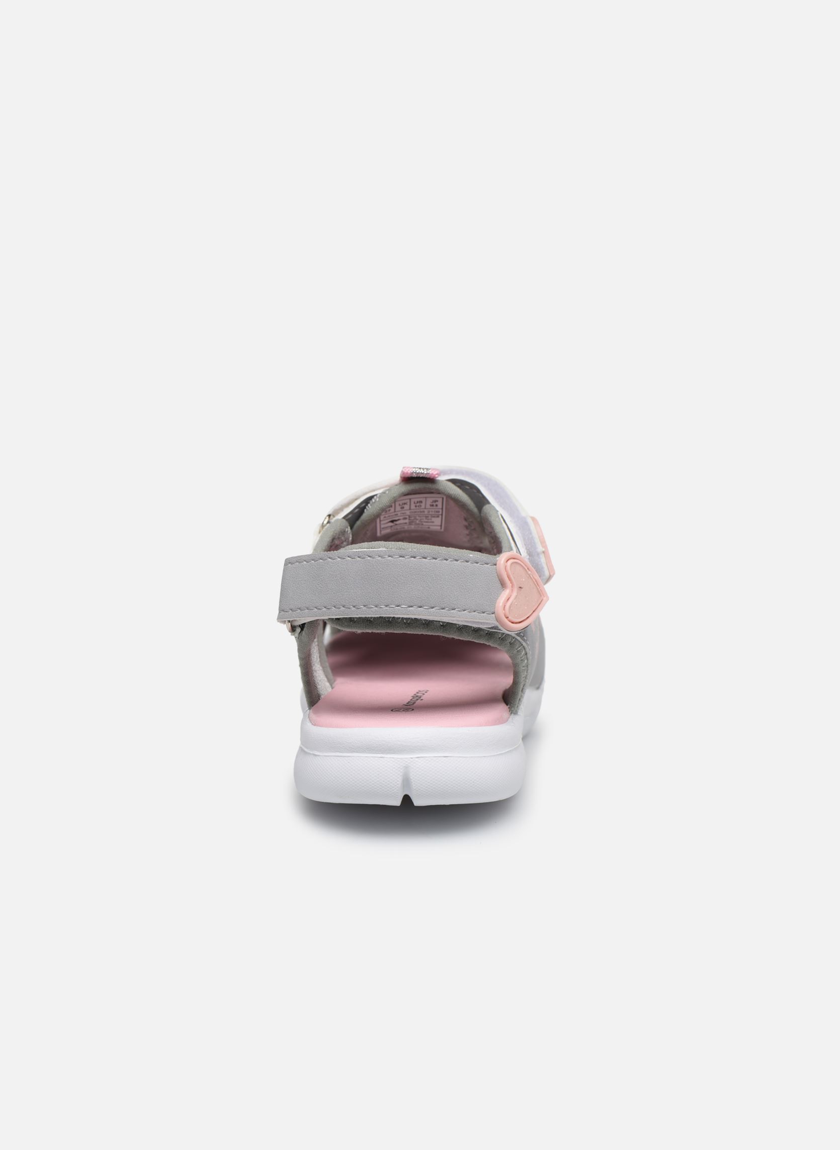 Sandalen K-Mini mädchen grau Kangaroos Sandalen K-Mini mädchen grau VAPOR GREY ENGLISH ROSE GLITTE