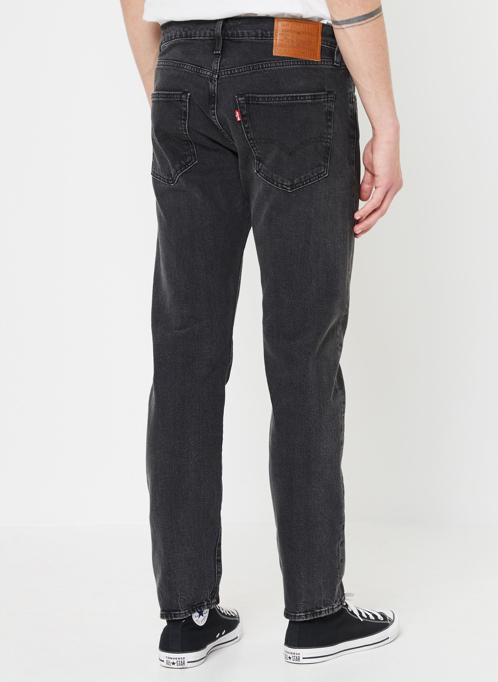 Jeans droit 502™ Taper homme noir Levi's Jeans droit 502™ Taper homme noir BLACK STONEWASH