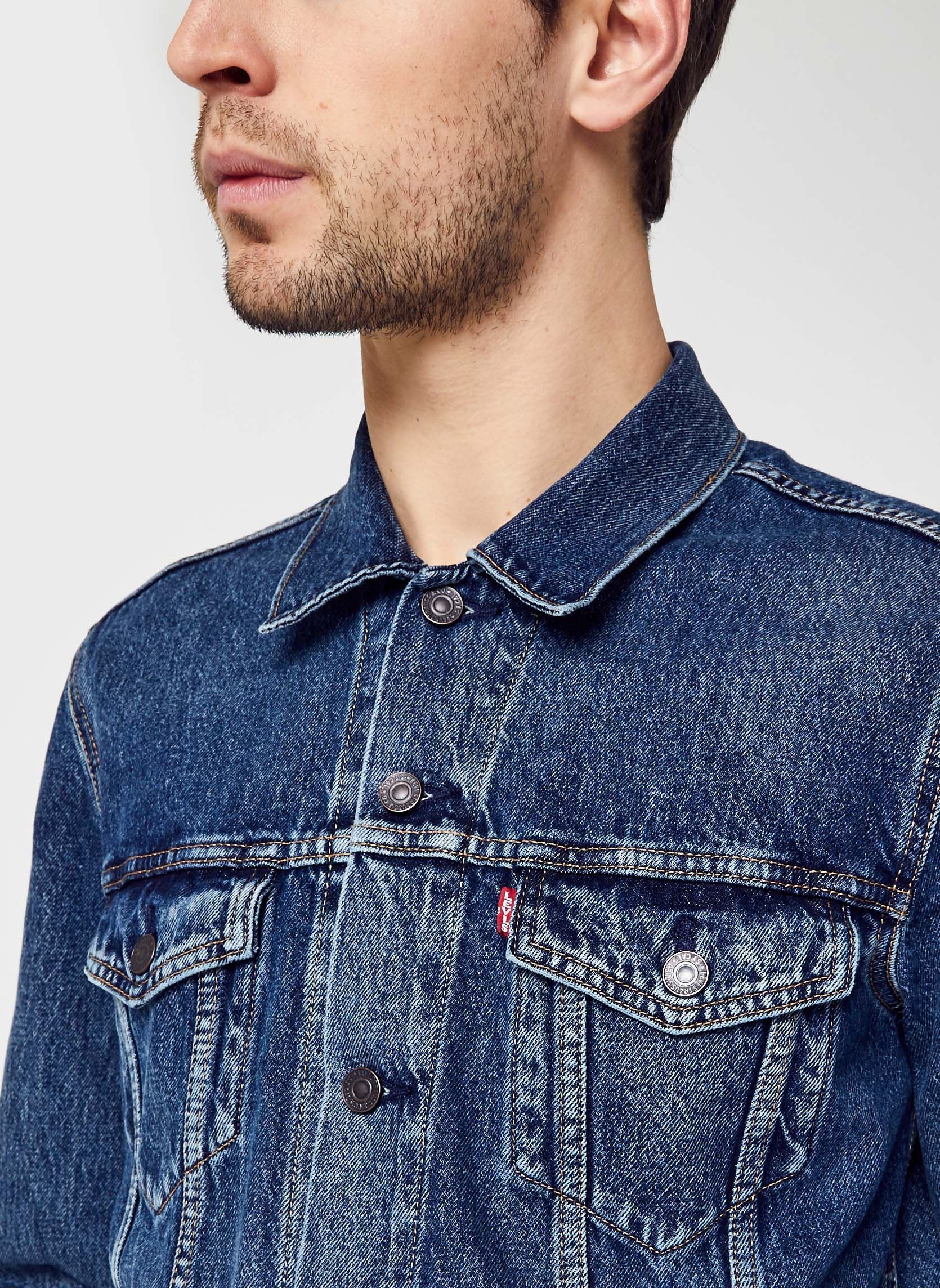Jeansjacken THE TRUCKER JACKET herren blau Levi's Jeansjacken THE TRUCKER JACKET herren blau BROADWAY TERRACE TRU