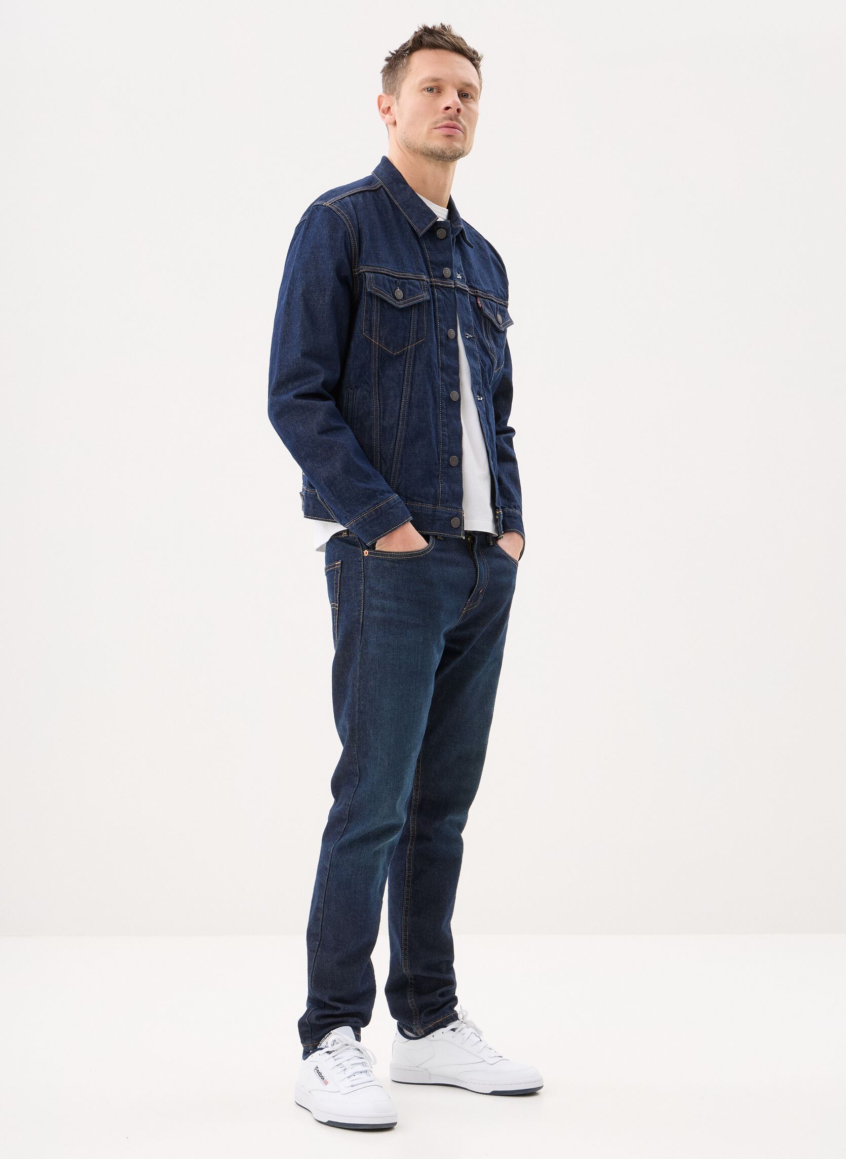 Vestes en jean THE TRUCKER JACKET homme bleu Levi's Vestes en jean THE TRUCKER JACKET homme bleu WASH IT OUT RINSE T
