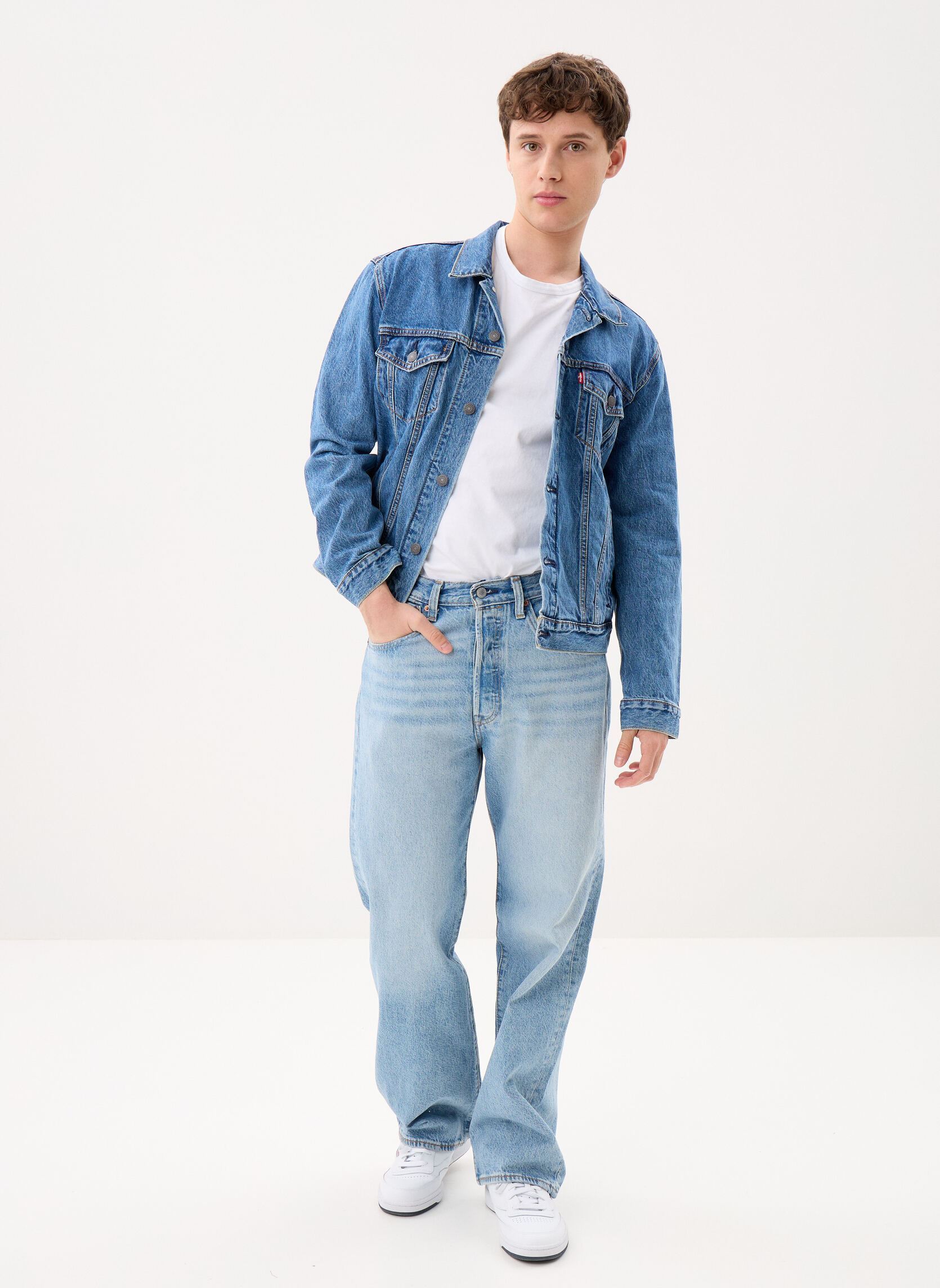 Jeansjacken THE TRUCKER JACKET herren blau Levi's Jeansjacken THE TRUCKER JACKET herren blau WASHED AWAY T