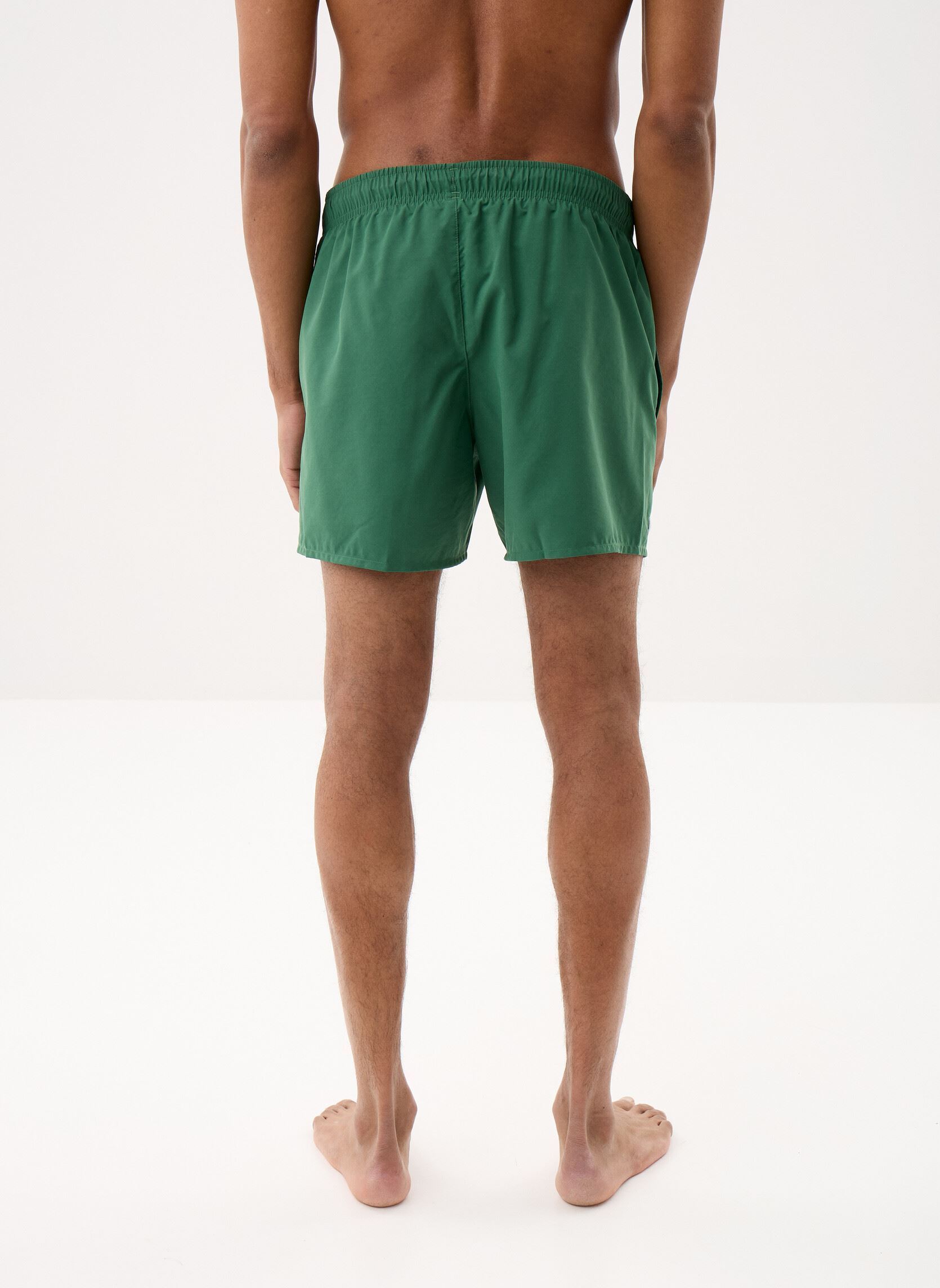 Zwemshorts Maillot de Bain heren groen Lacoste Zwemshorts Maillot de Bain heren groen VERT/VERT