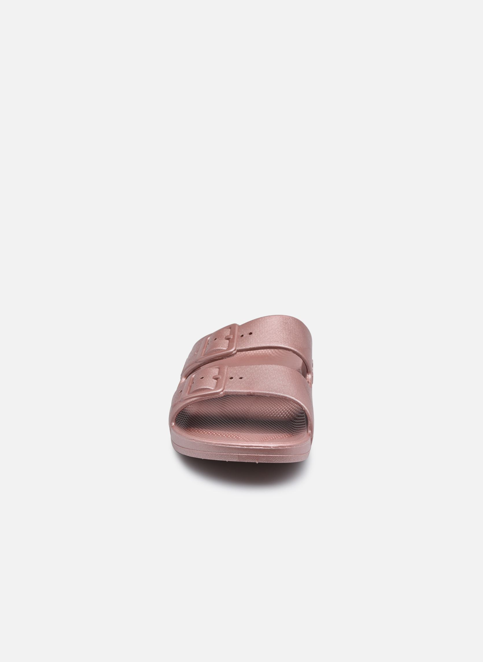 Pantoletten Mettalic W damen rosa Freedom Moses Pantoletten Mettalic W damen rosa Venus