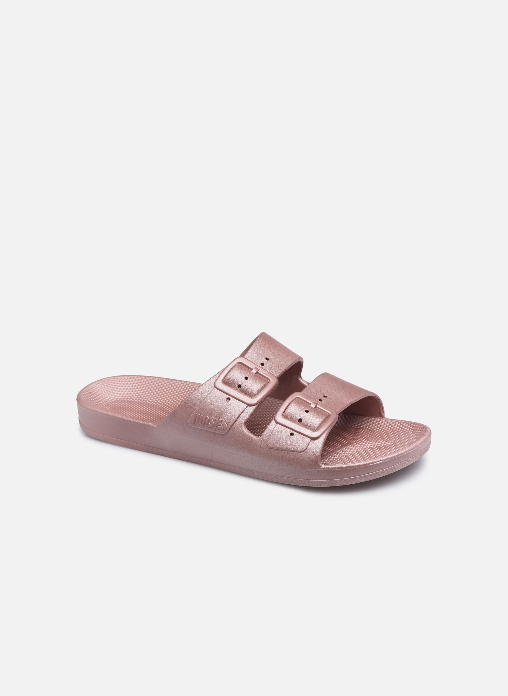 Pantoletten Mettalic W damen rosa Freedom Moses Pantoletten Mettalic W damen rosa Venus