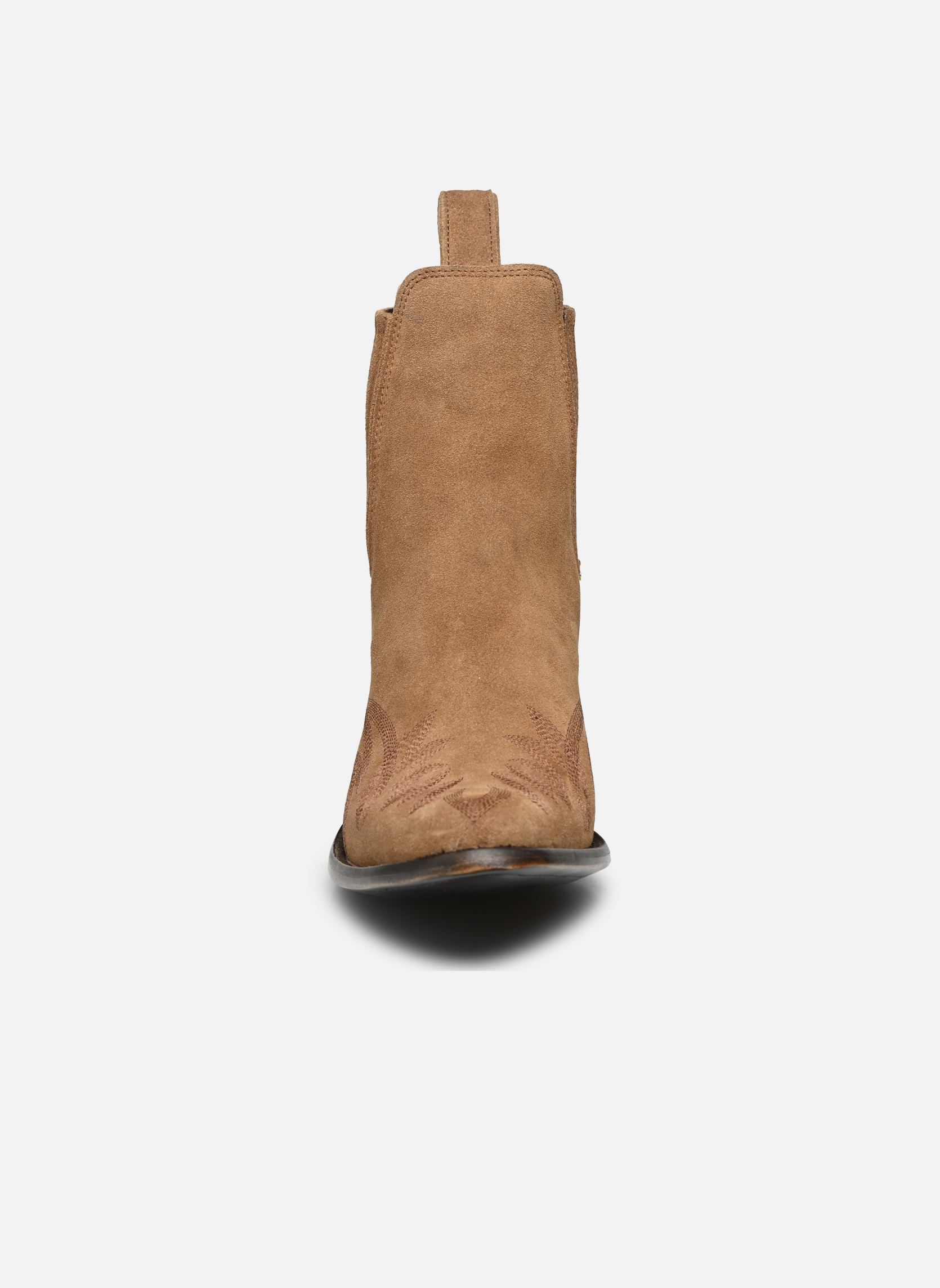 Cowboy boots Gaucho Long Stitch dames beige Mexicana Cowboy boots Gaucho Long Stitch dames beige TAN SOFT WS TAN SOFT WILDE SUE