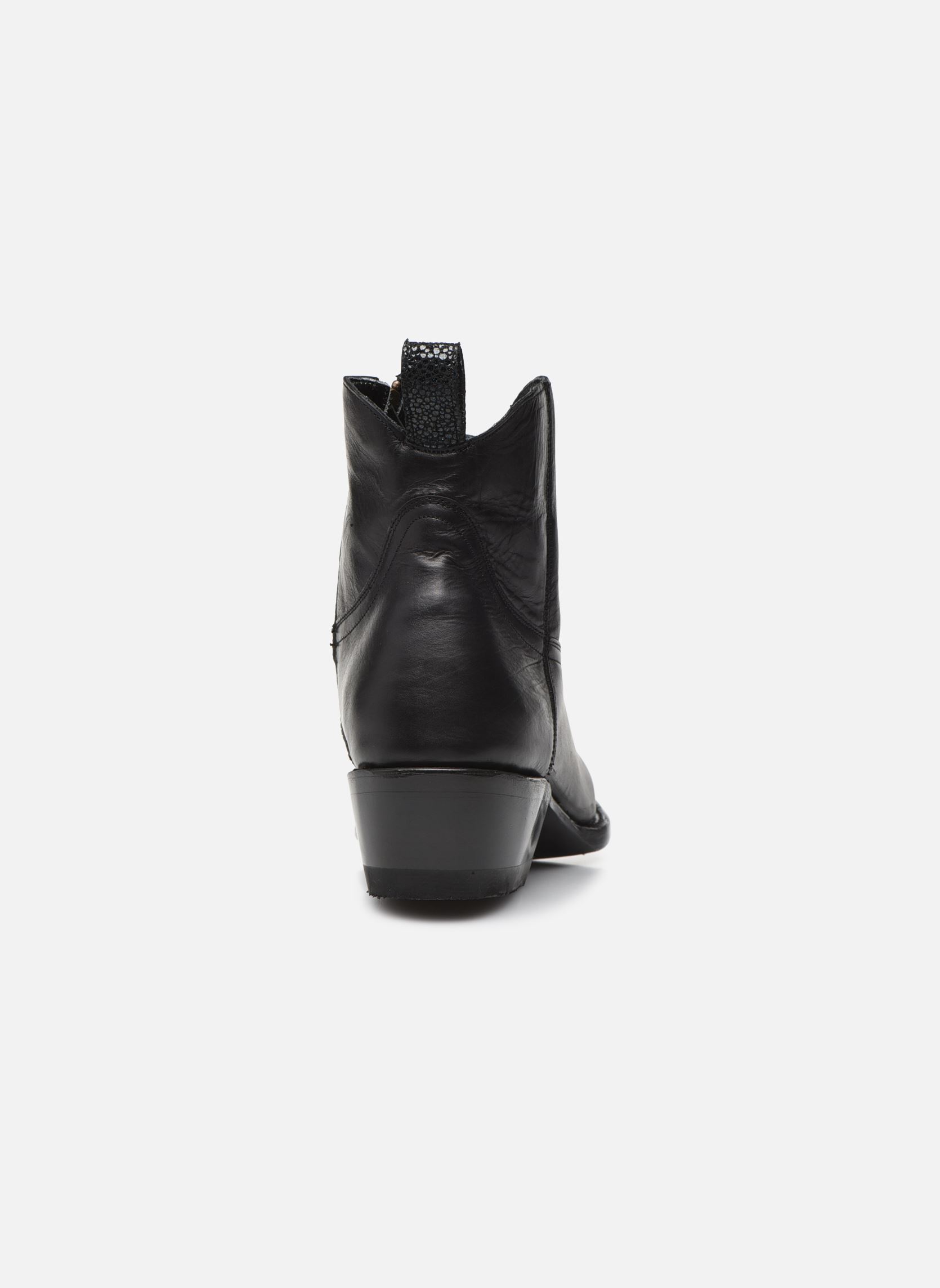 Botines tipo vaquero Maya mujer negro Mexicana Botines tipo vaquero Maya mujer negro BECERRO NEGRO