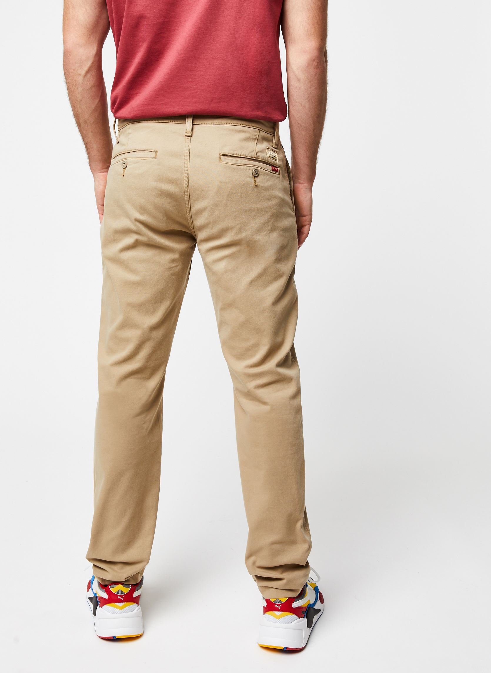 Pantalons chino XX CHINO STD II homme beige Levi's Pantalons chino XX CHINO STD II homme beige TRUE CHINO SHADY GD