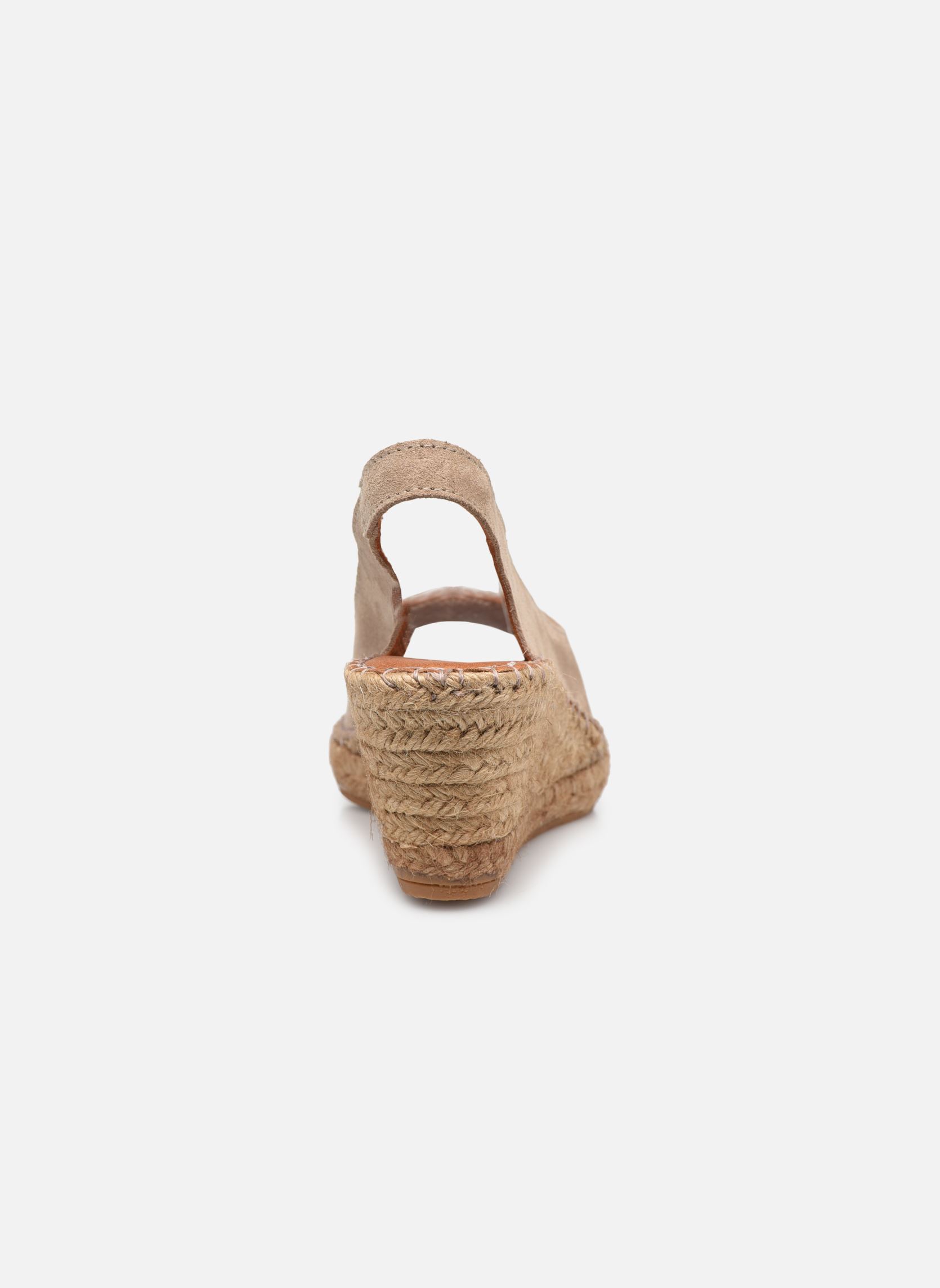 Keil- und Plateau-Espadrilles Caminia damen beige Georgia Rose Keil- und Plateau-Espadrilles Caminia damen beige Cuir velours Beige