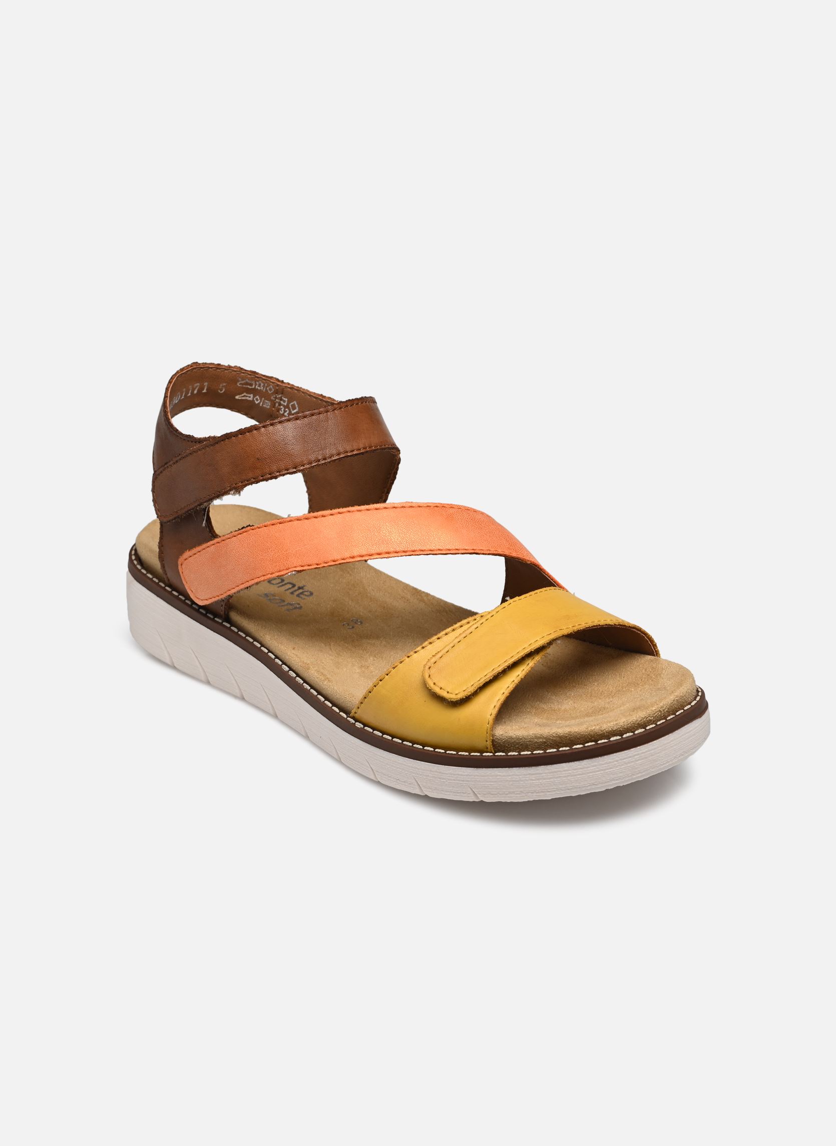 Sandalen Ovidiu damen braun Remonte Sandalen Ovidiu damen braun GELB/ORANGE/MUSKAT
