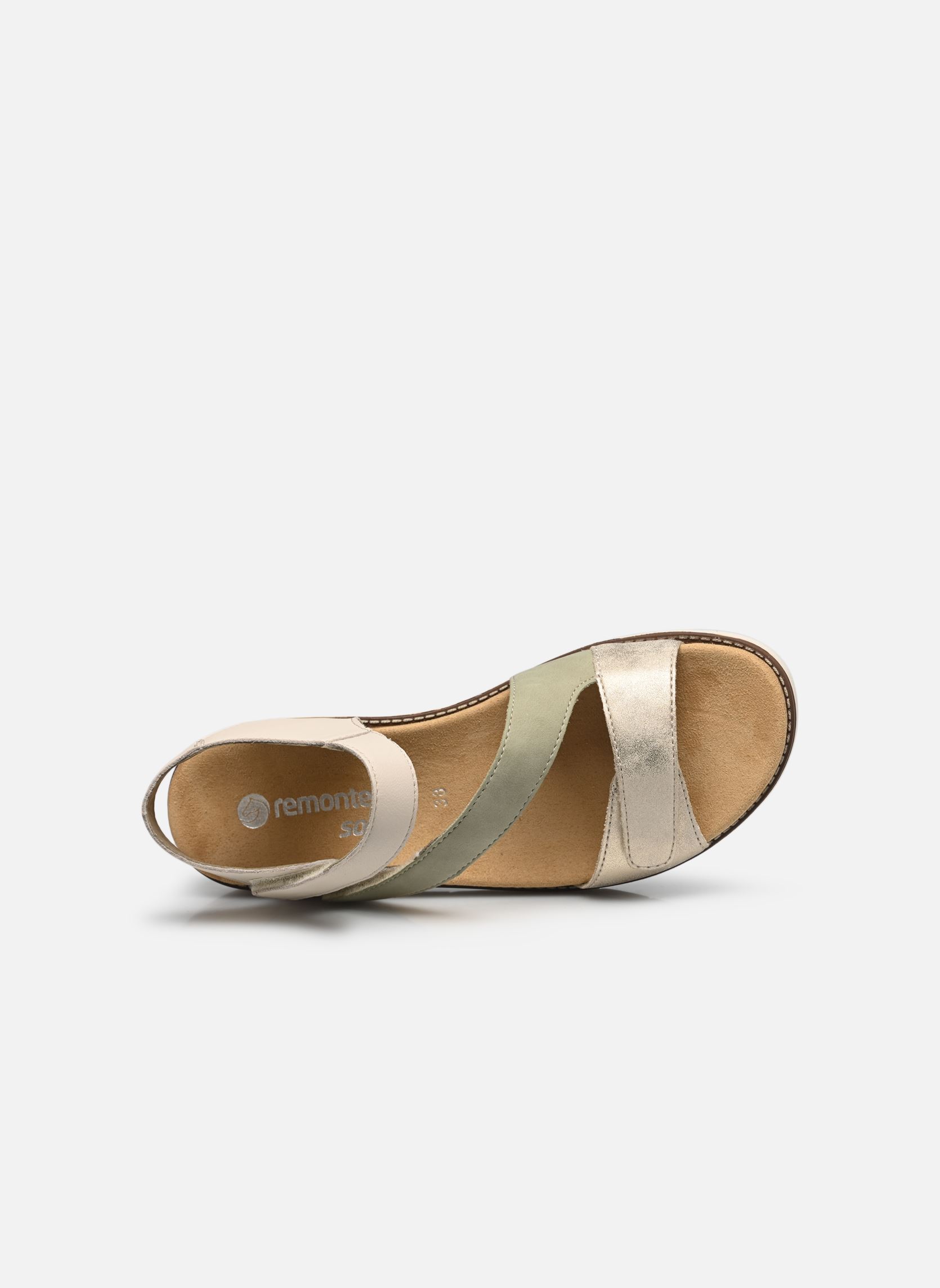 Sandalen Ovidiu dames beige Remonte Sandalen Ovidiu dames beige BEIGE COMBINE
