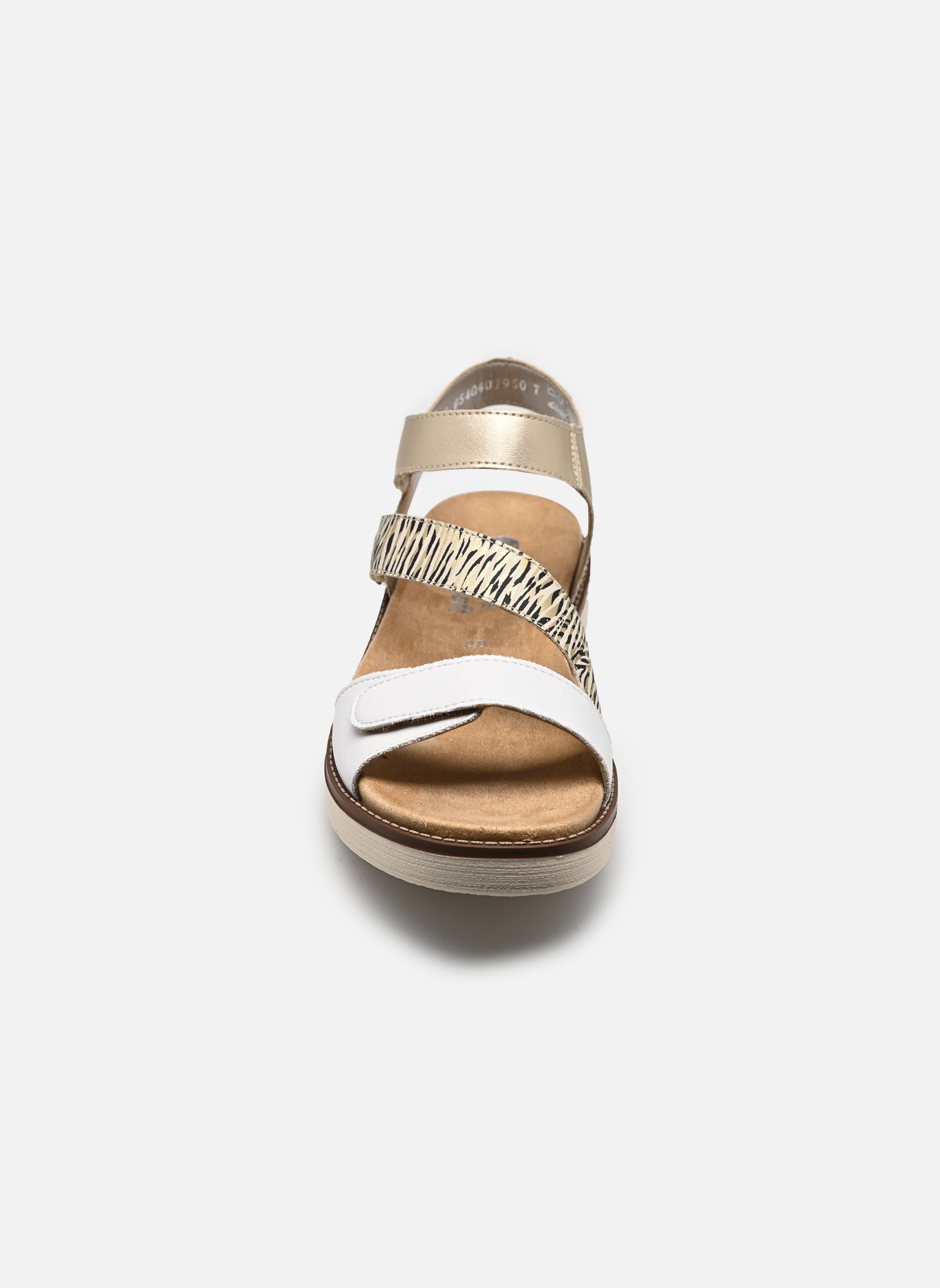Sandalen Ovidiu dames wit Remonte Sandalen Ovidiu dames wit WHITE/BEIGE-GOLD/PALEGOLD