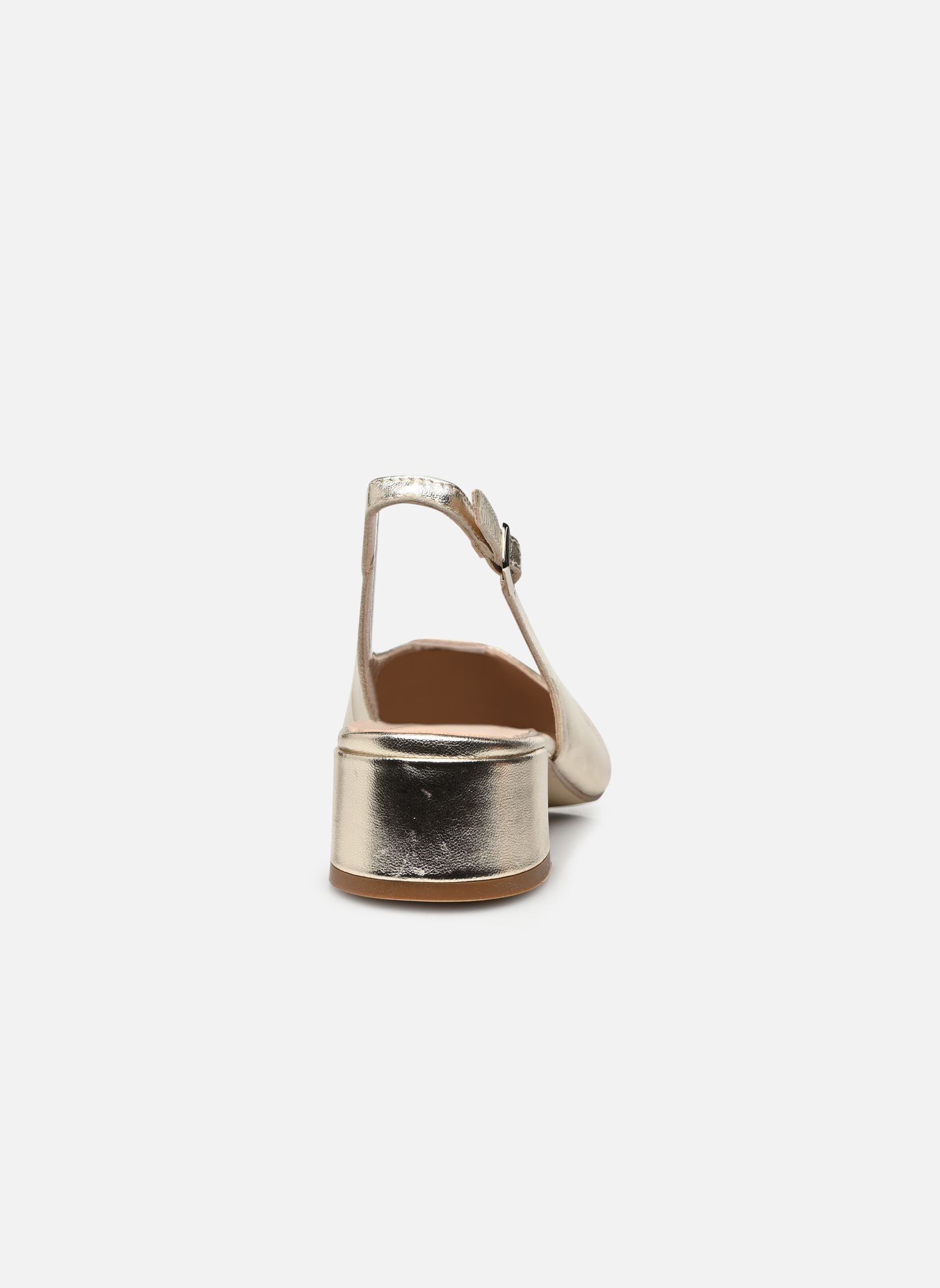 Slingback pumps Slingpa dames goud en brons Georgia Rose Slingback pumps Slingpa dames goud en brons DORÉ