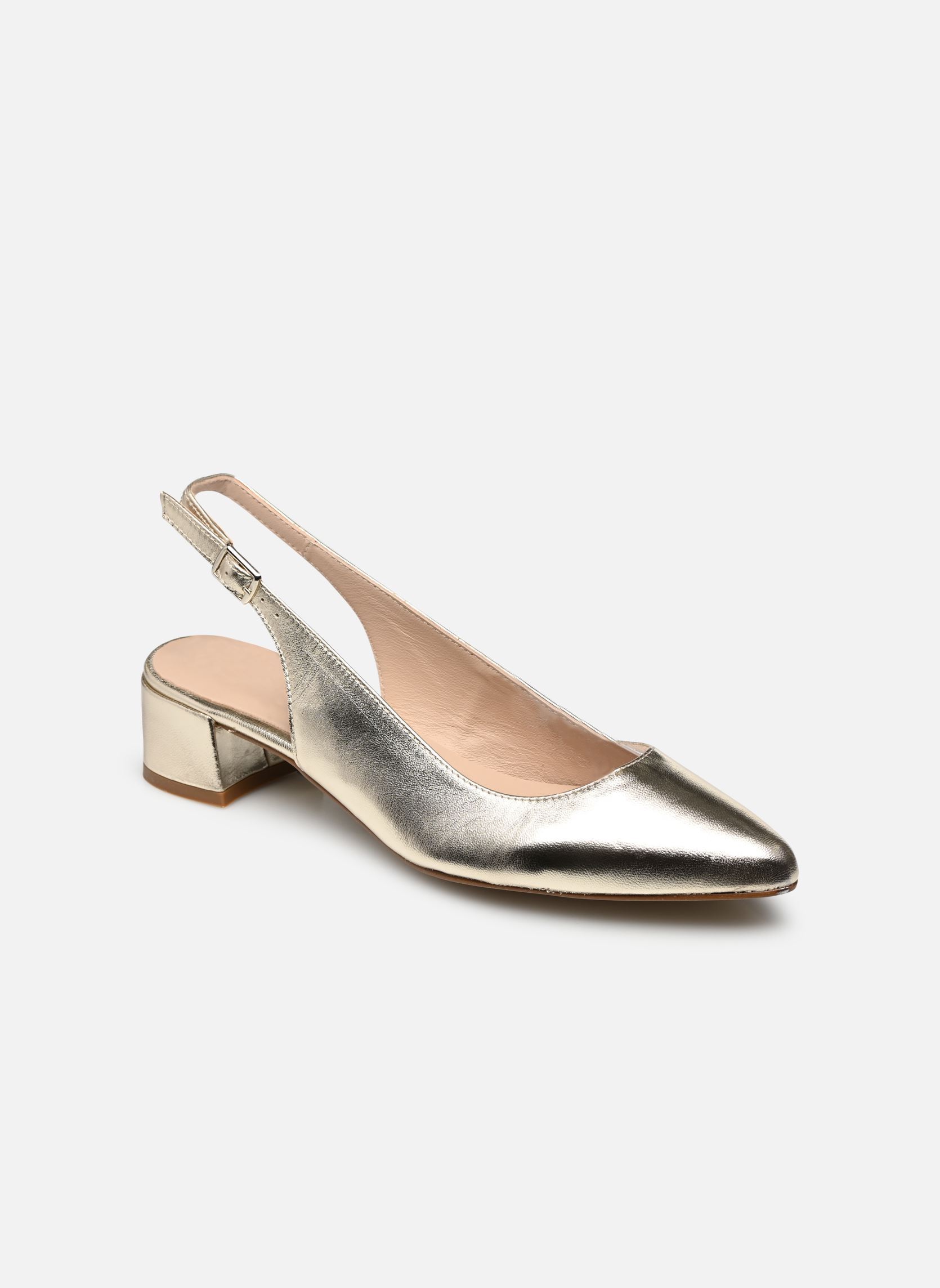 Slingback pumps Slingpa dames goud en brons Georgia Rose Slingback pumps Slingpa dames goud en brons DORÉ